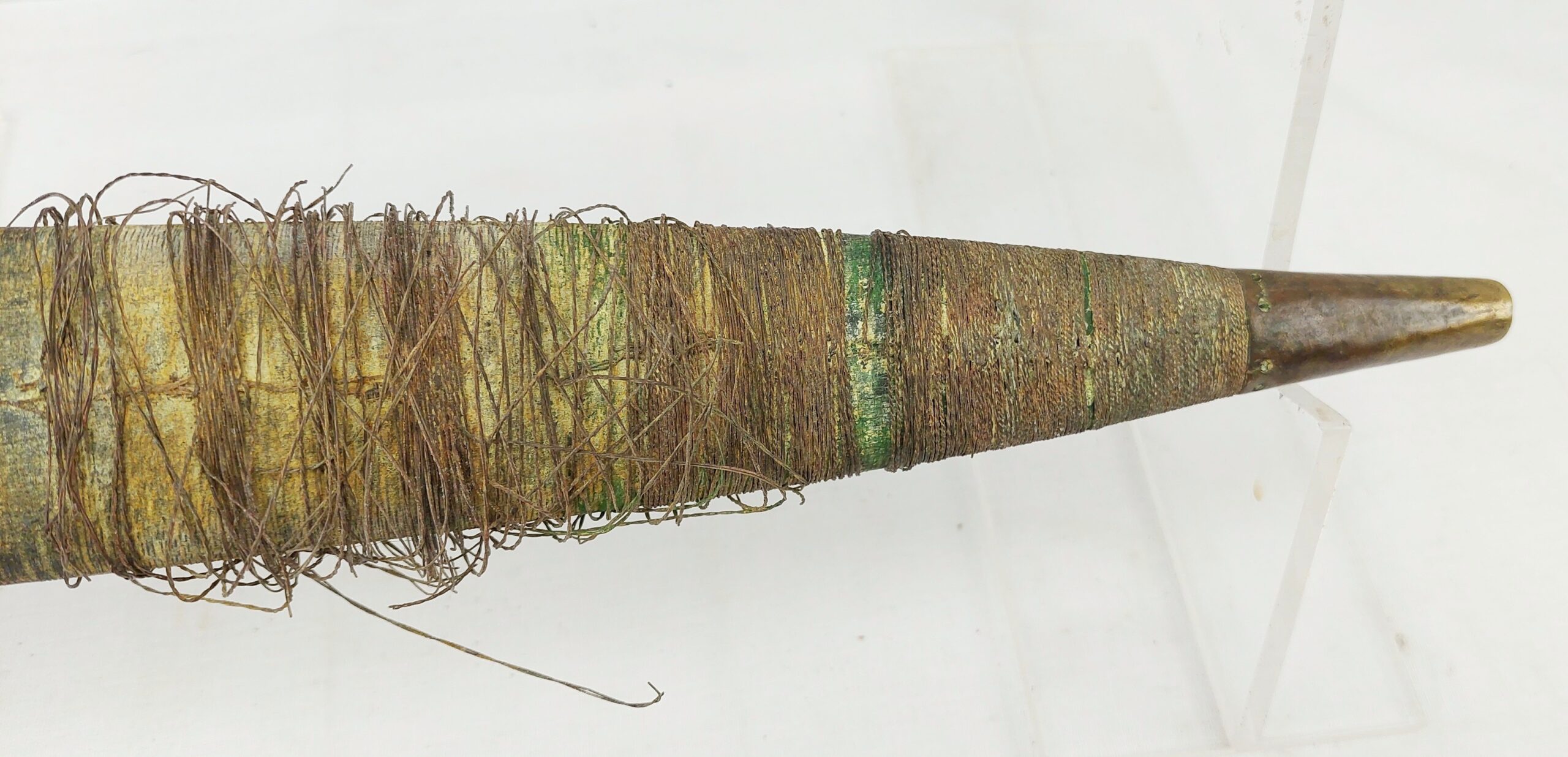 19th Century Caucasian Khanjali Dagger With Bone Grip And Scabbard - Image 3