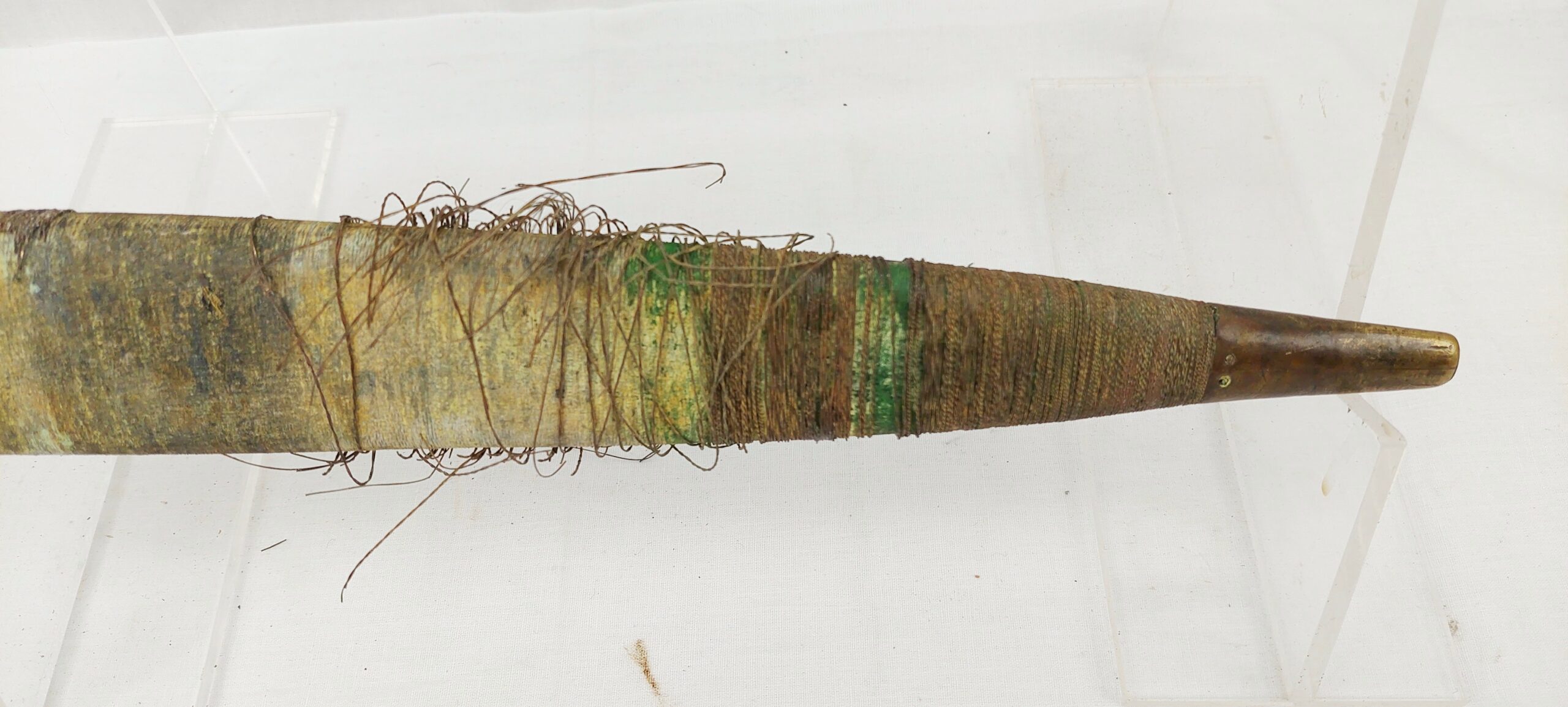 19th Century Caucasian Khanjali Dagger With Bone Grip And Scabbard - Image 2