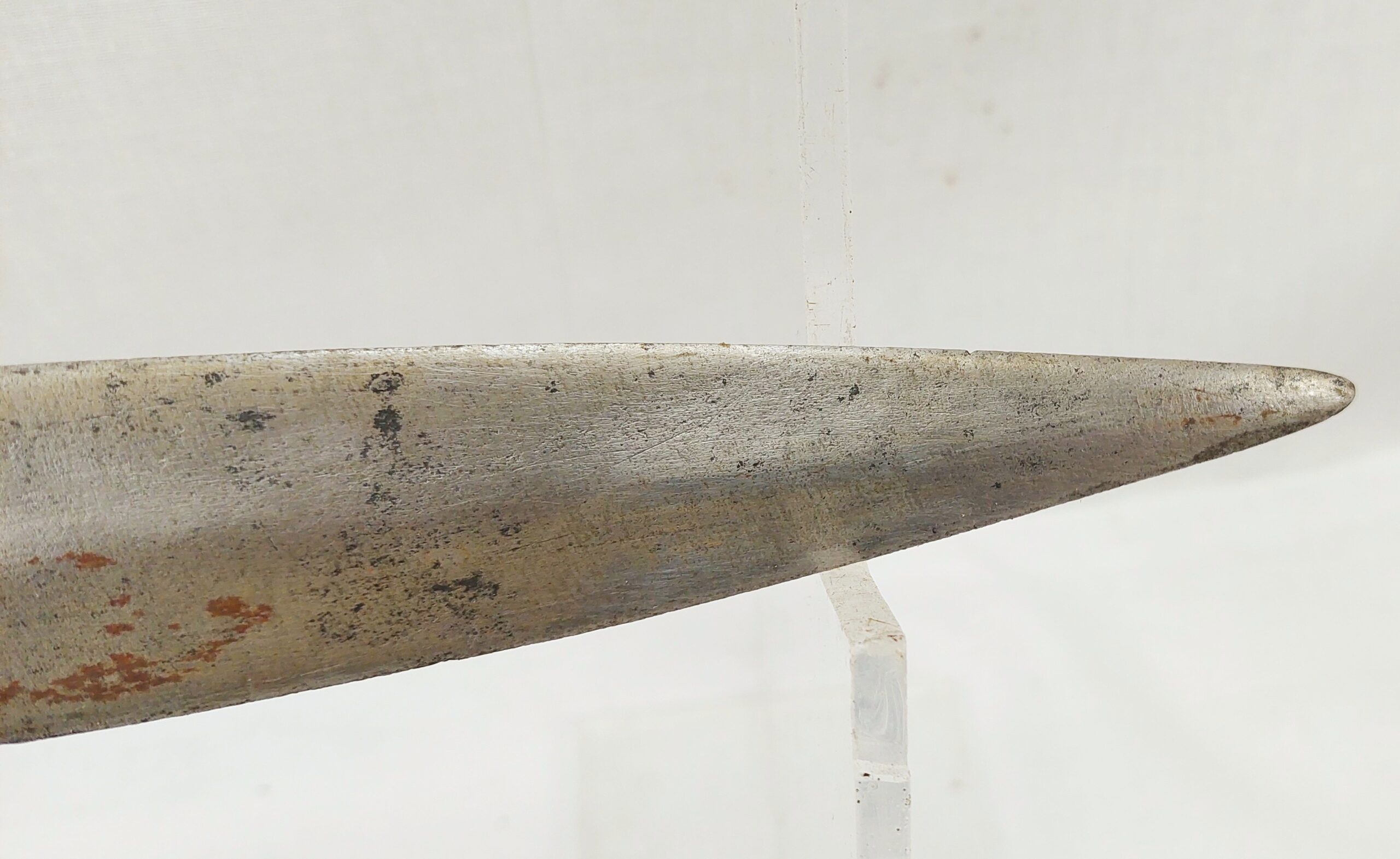 19th Century Caucasian Khanjali Dagger With Bone Grip And Scabbard - Image 8