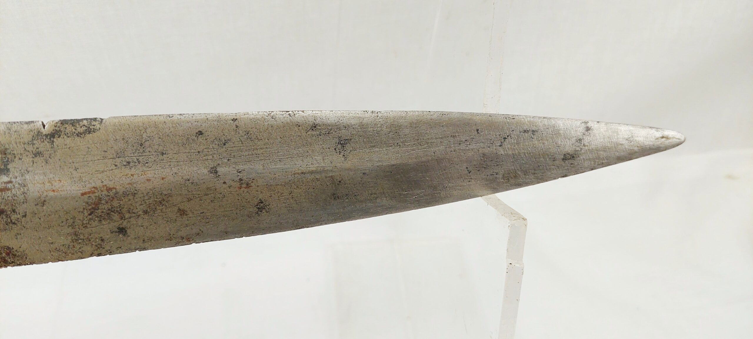 19th Century Caucasian Khanjali Dagger With Bone Grip And Scabbard - Image 5