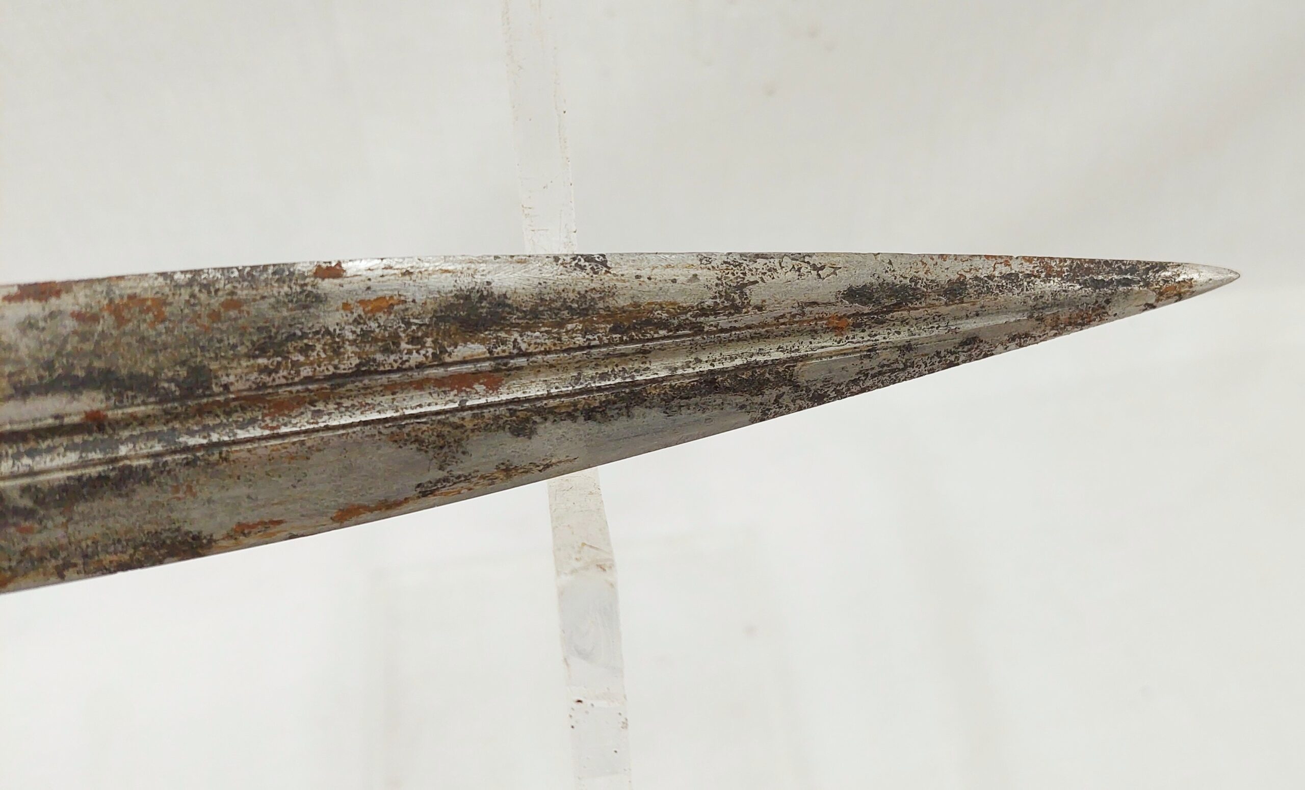 19th Century Caucasian Khanjali Dagger With Silver Grip And Scabbard - Image 5