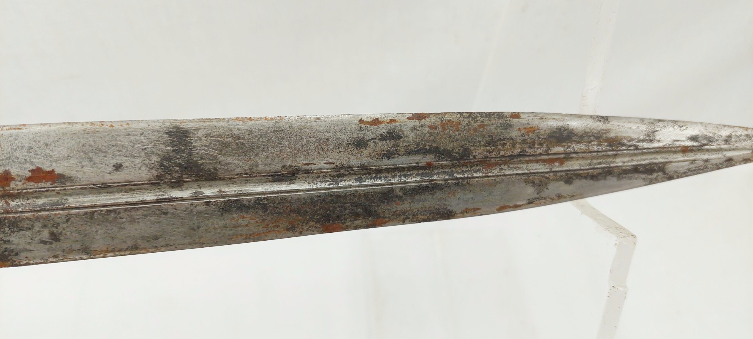 19th Century Caucasian Khanjali Dagger With Silver Grip And Scabbard - Image 6