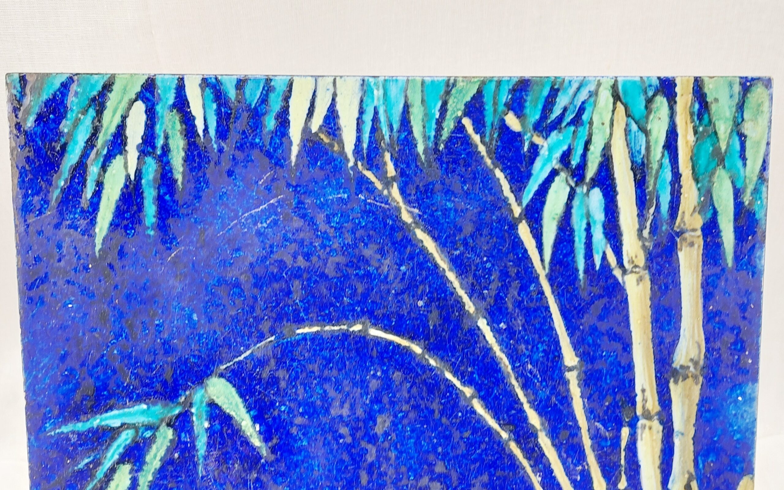19th Century Ceramic Tile By Minton Of Bamboo - Image 2