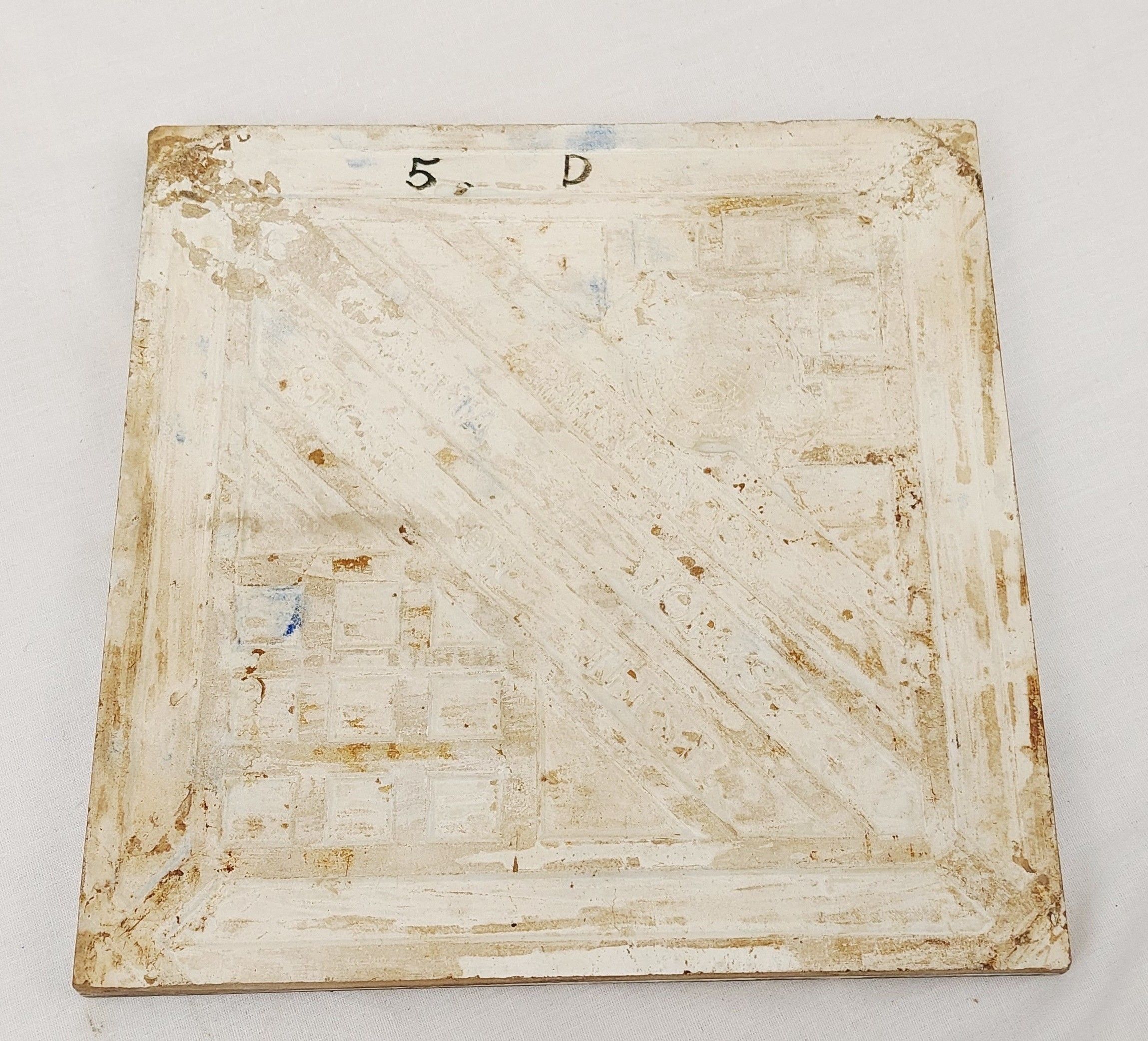 19th Century Ceramic Tile By Minton Of Bamboo - Image 5