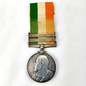 British, 2nd Boer War, Kings South Africa Medal with 1901 and 1902 Clasps, 5123 PTE H. Millett Glouc Regt
