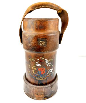 British, Royal Navy, 19th Century, Cordite Carrier (Clarkson Case), with Royal Crest, By Barrow Hepburn and Gale Ltd