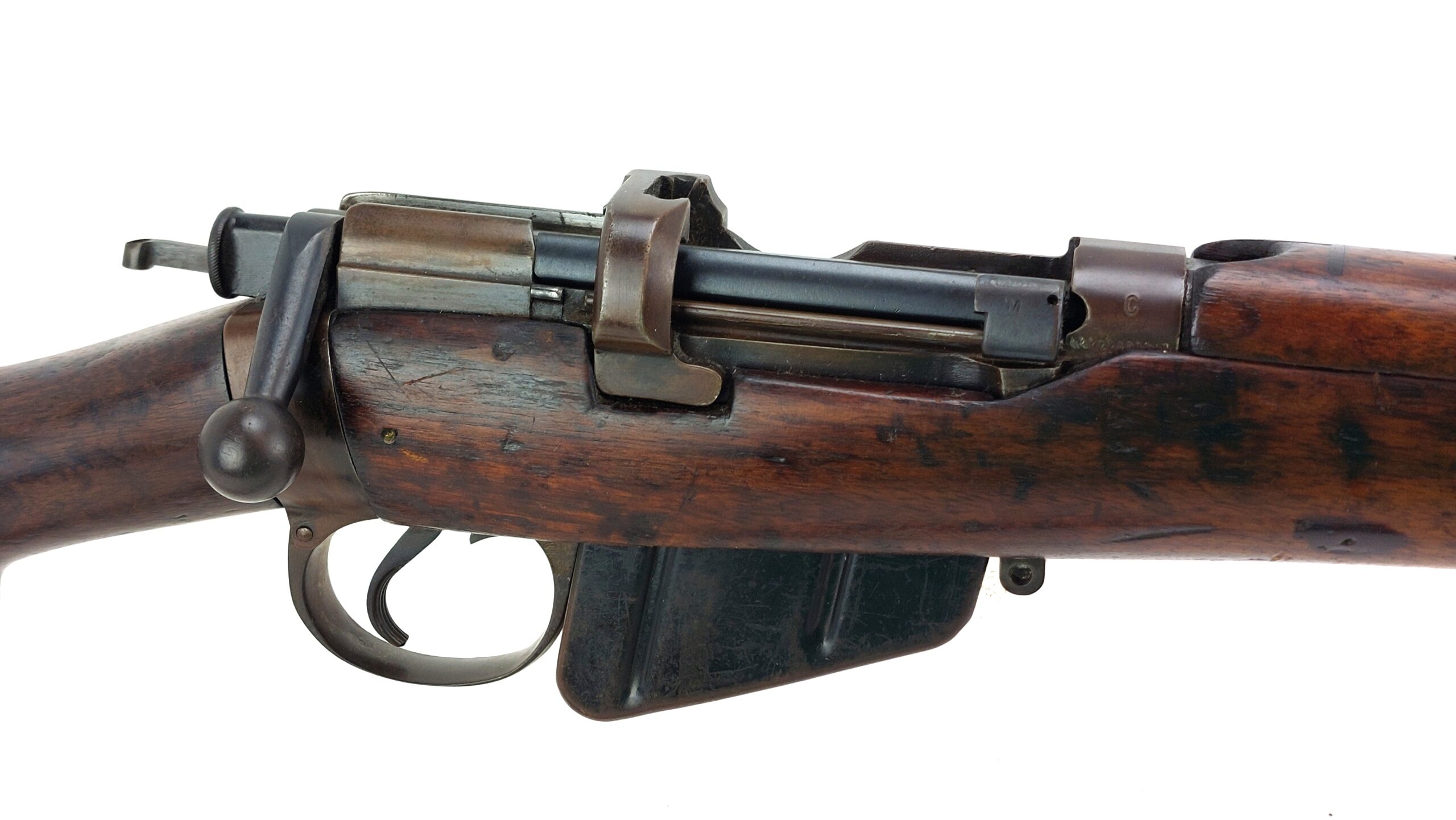 British, WW1/2, Lee Enfield Bolt Action Rifle, with Sling, Old Spec Deactivated - Image 4