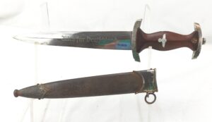 German, WW2, 1940, SA Army Honour Dagger RZM M.7/62/40 - Friedrich Plucker Jr of Solingen-Grafrath