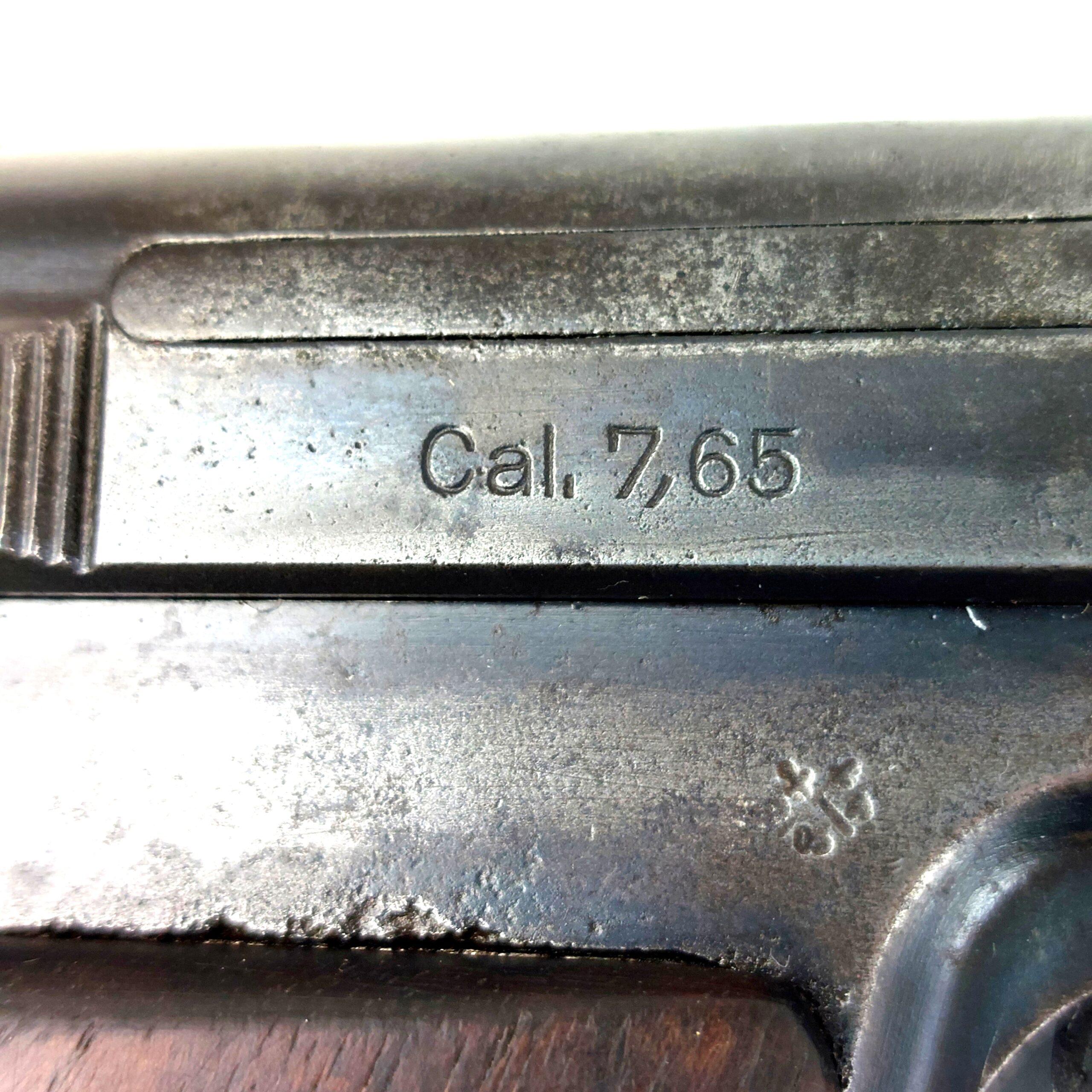 German, 1929, Mauser Model 1914 4th Variant Semi Automatic 7.65 Cal Pocket Pistol and Holster, with Shanghai Police Arsenal Number, Old Spec Deactivated - Image 11