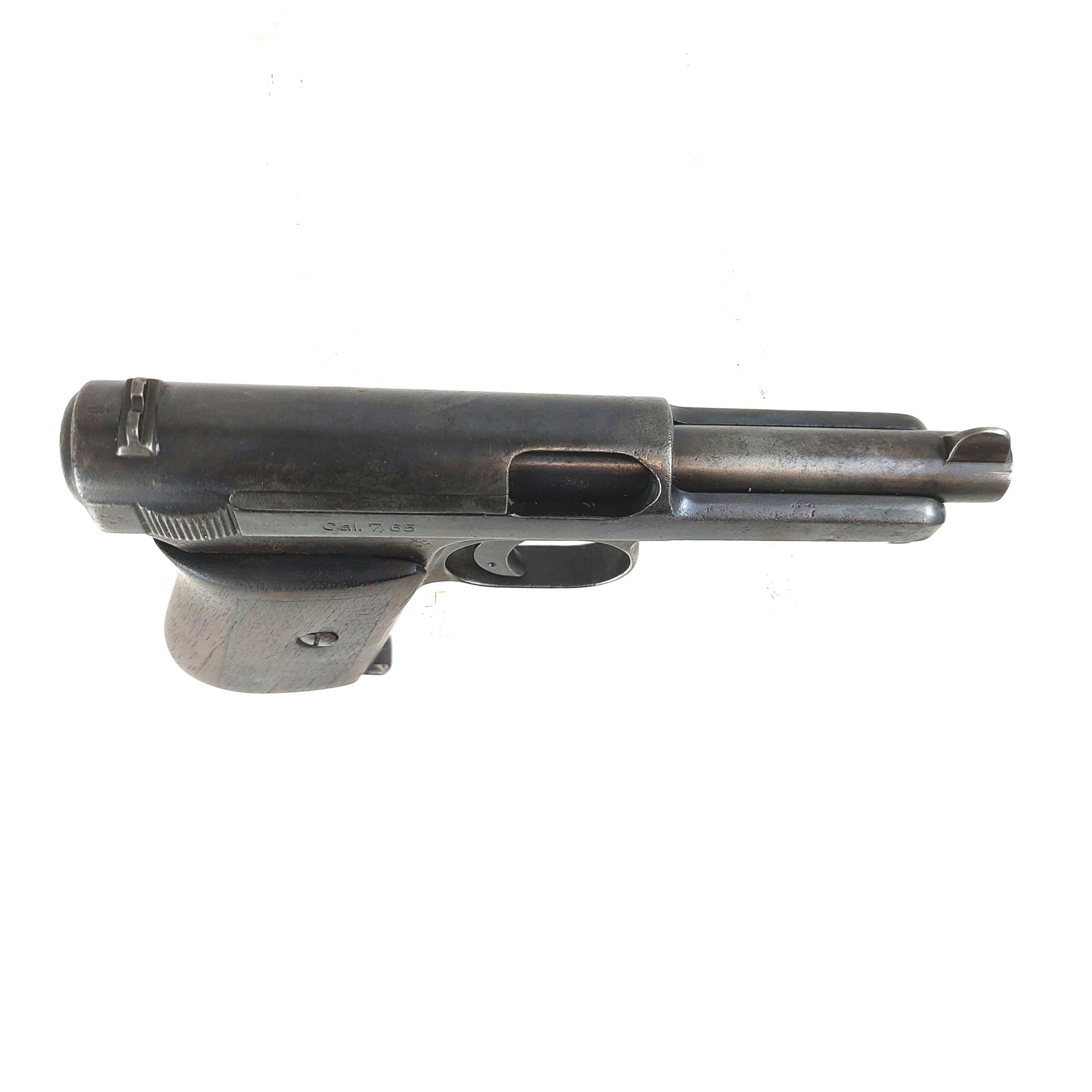 German, 1929, Mauser Model 1914 4th Variant Semi Automatic 7.65 Cal Pocket Pistol and Holster, with Shanghai Police Arsenal Number, Old Spec Deactivated - Image 4