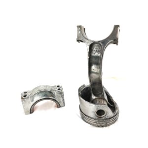 German, WW2, Junkers Aircraft Relics: Engine piston and Main Bearing Cap from JU 88 Wnr5151 of 1/KG76