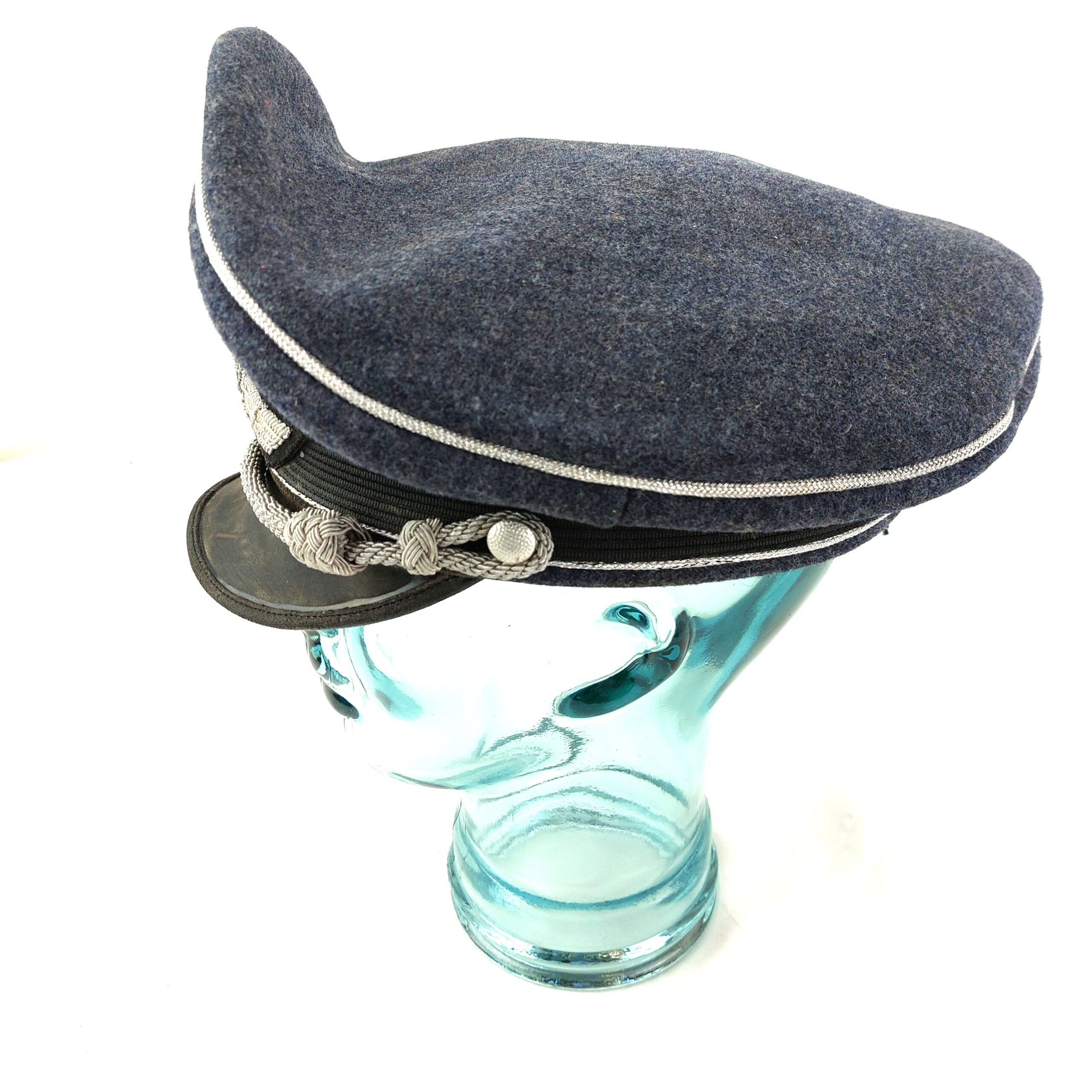 German, WW2, Luftwaffe Crusher Cap, Repro - Image 3