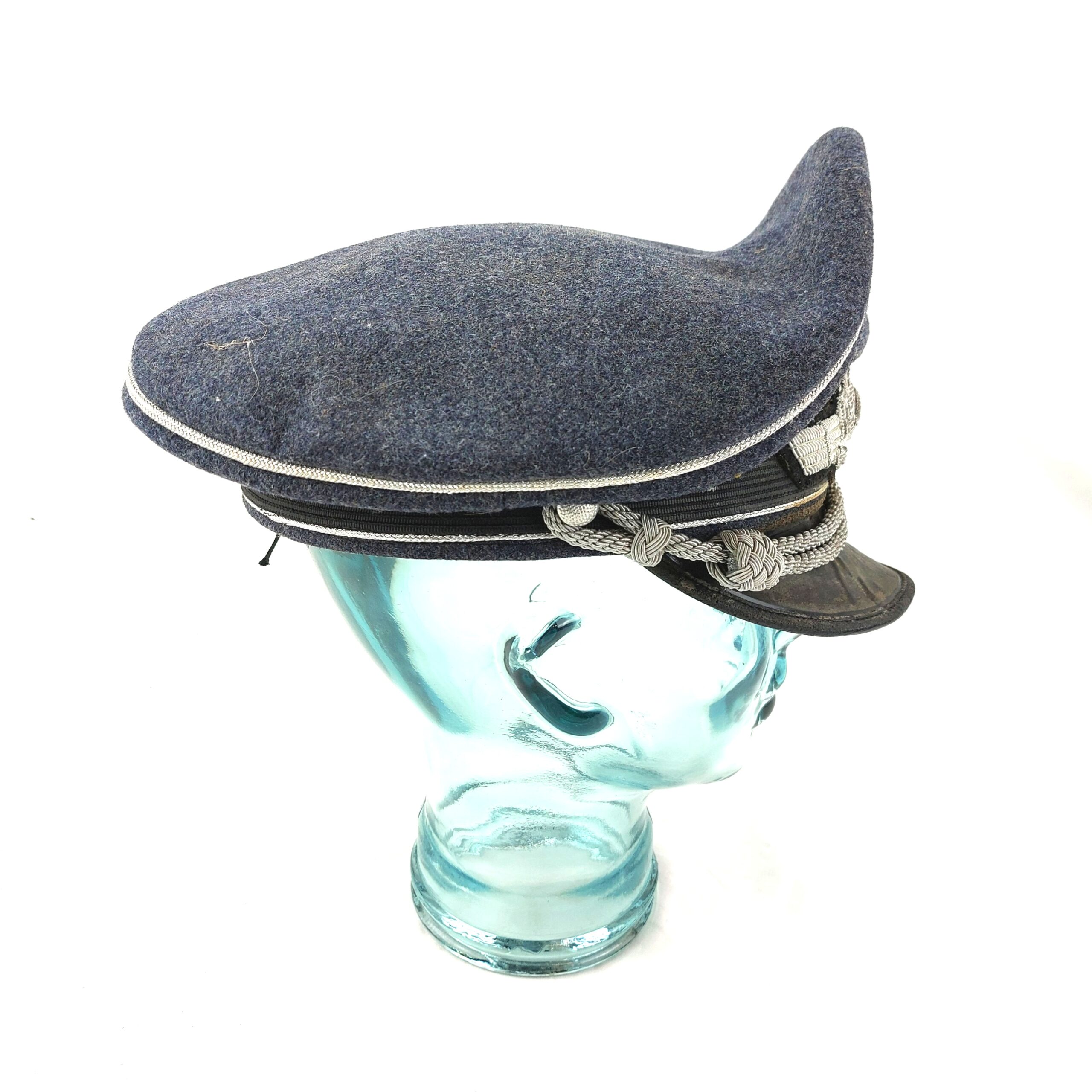 German, WW2, Luftwaffe Crusher Cap, Repro - Image 5