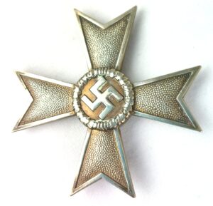 German, WW2, War Merit Cross 1st Class - Kriegsverdienstkreuz - without Swords