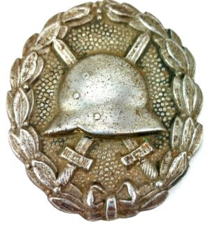 Imperial Germany, WW1, Silver Wound Badge, Hollow Back
