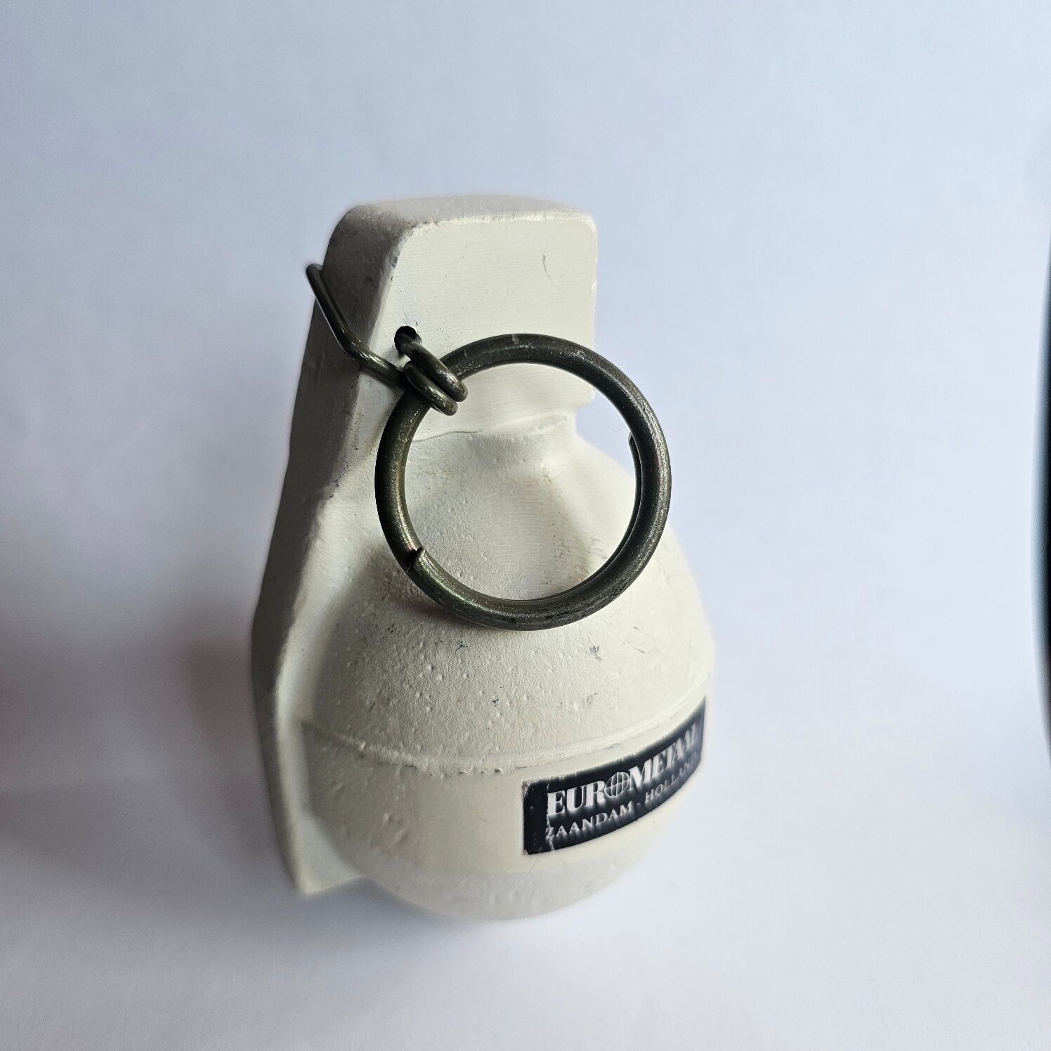 Inert Dutch EMC-NR-20 Solid Aluminum Cast Drill Grenade Model 1985 - Image 9
