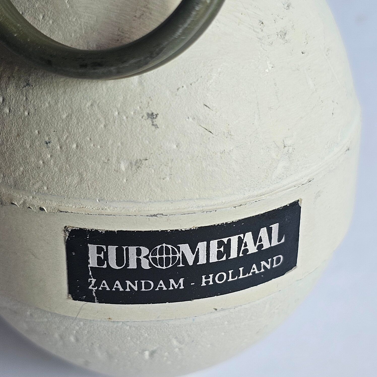 Inert Dutch EMC-NR-20 Solid Aluminum Cast Drill Grenade Model 1985 - Image 8