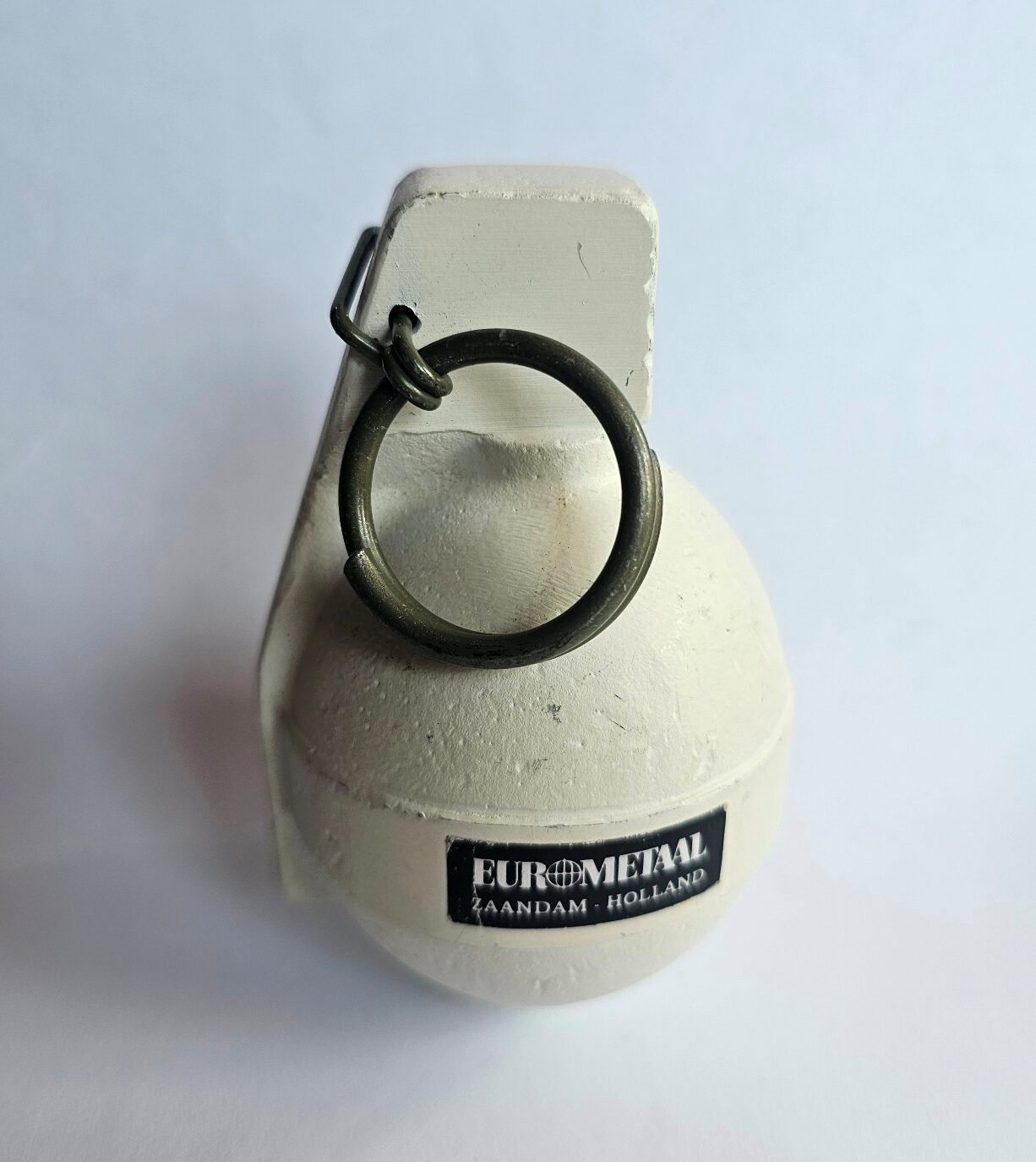 Inert Dutch EMC-NR-20 Solid Aluminum Cast Drill Grenade Model 1985 - Image 7