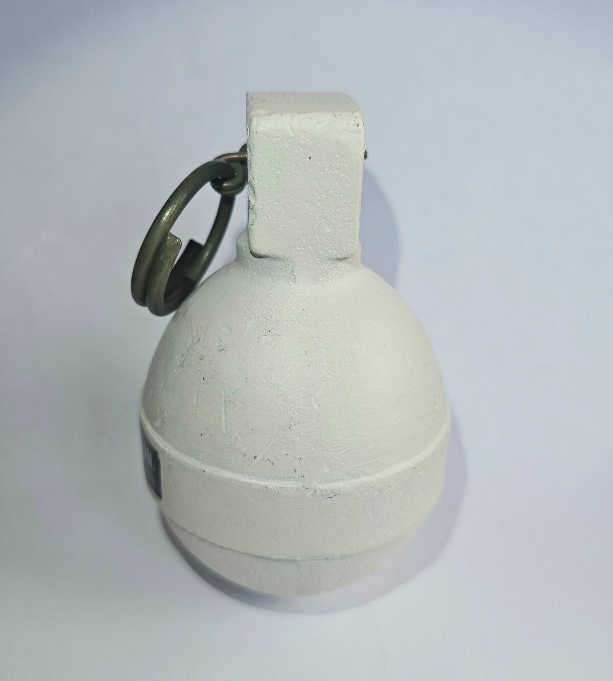 Inert Dutch EMC-NR-20 Solid Aluminum Cast Drill Grenade Model 1985 - Image 6