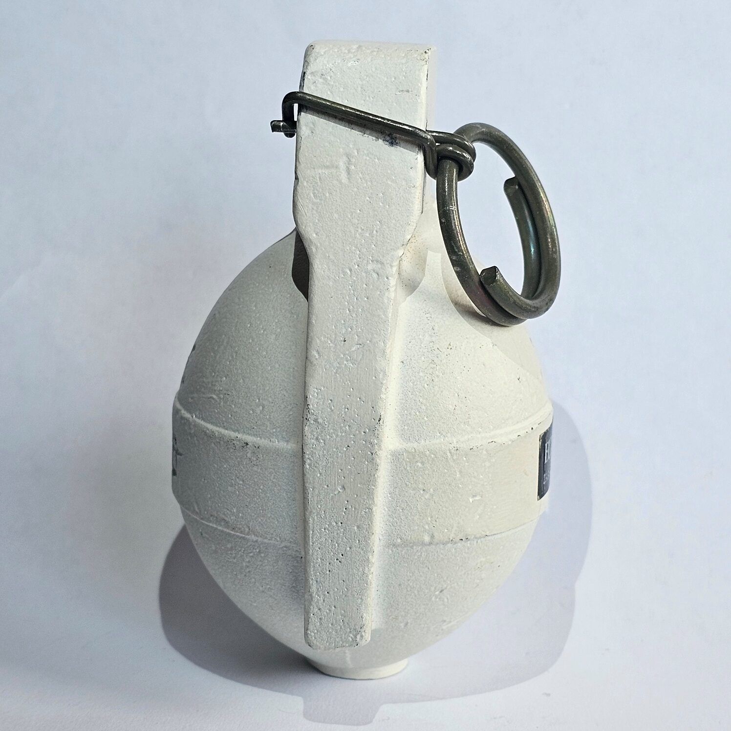Inert Dutch EMC-NR-20 Solid Aluminum Cast Drill Grenade Model 1985 - Image 4