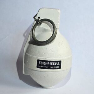 Inert Dutch EMC-NR-20 Solid Aluminum Cast Drill Grenade Model 1985
