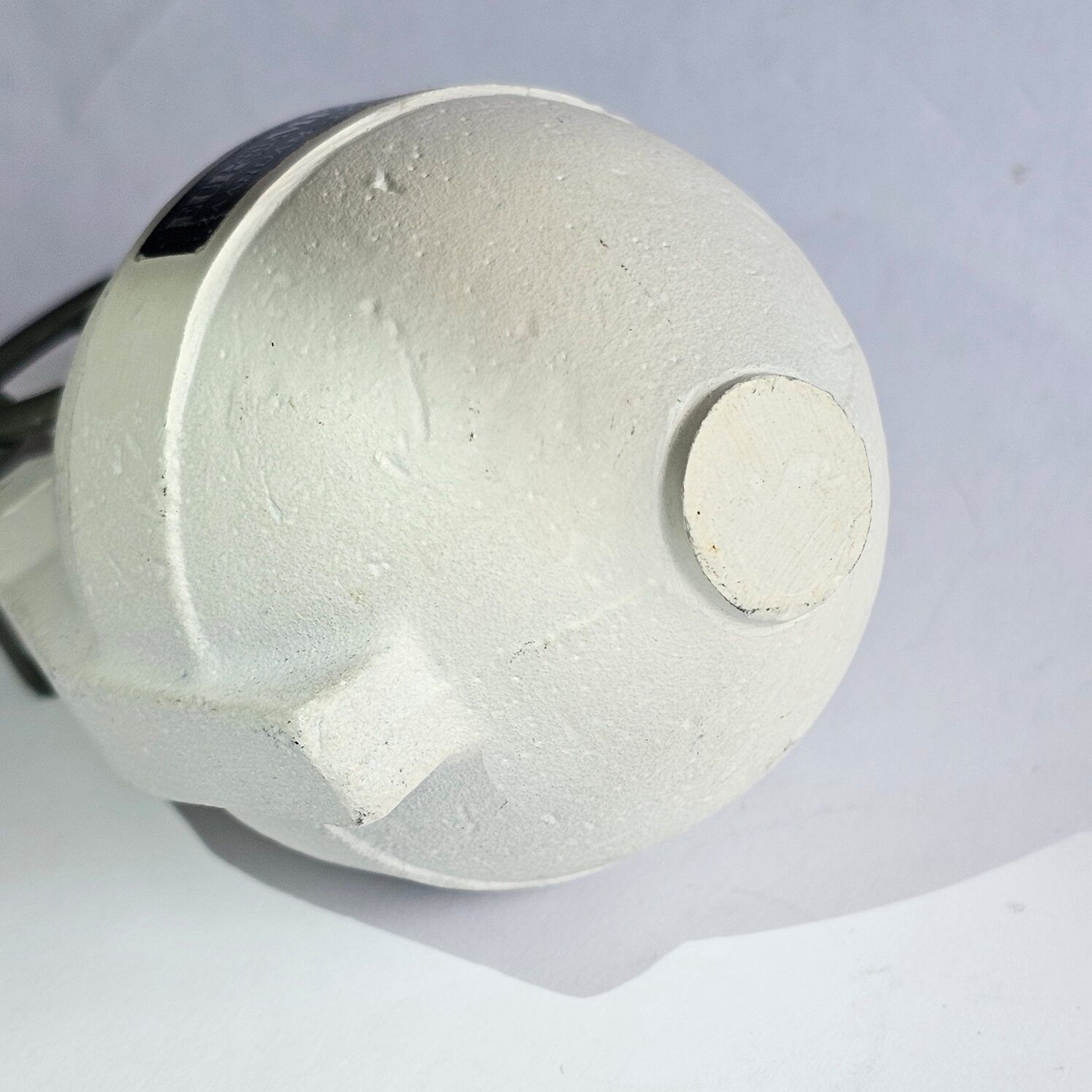 Inert Dutch EMC-NR-20 Solid Aluminum Cast Drill Grenade Model 1985 - Image 2