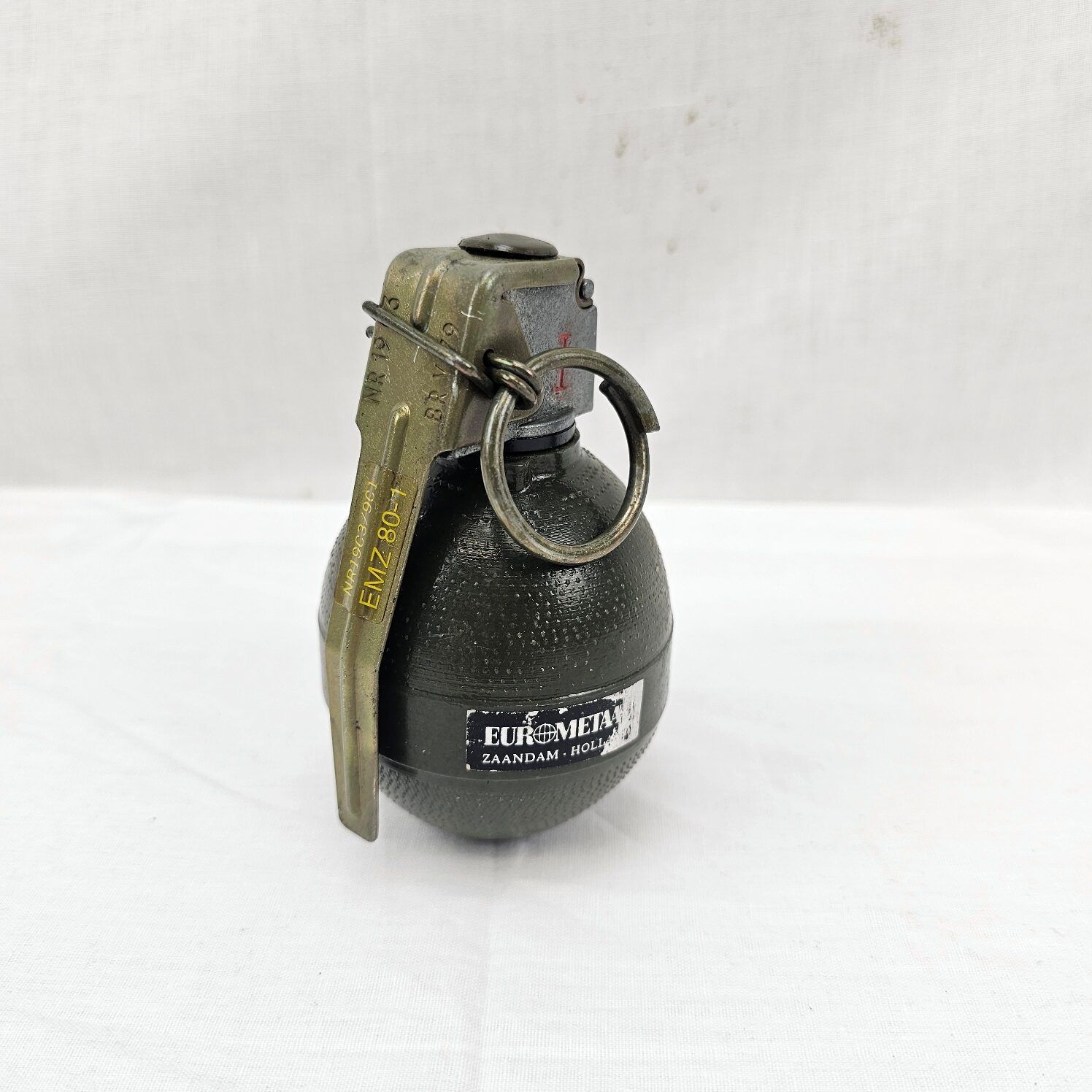 Inert Dutch EMZ-NR-20 C1 Grenade Model 1974