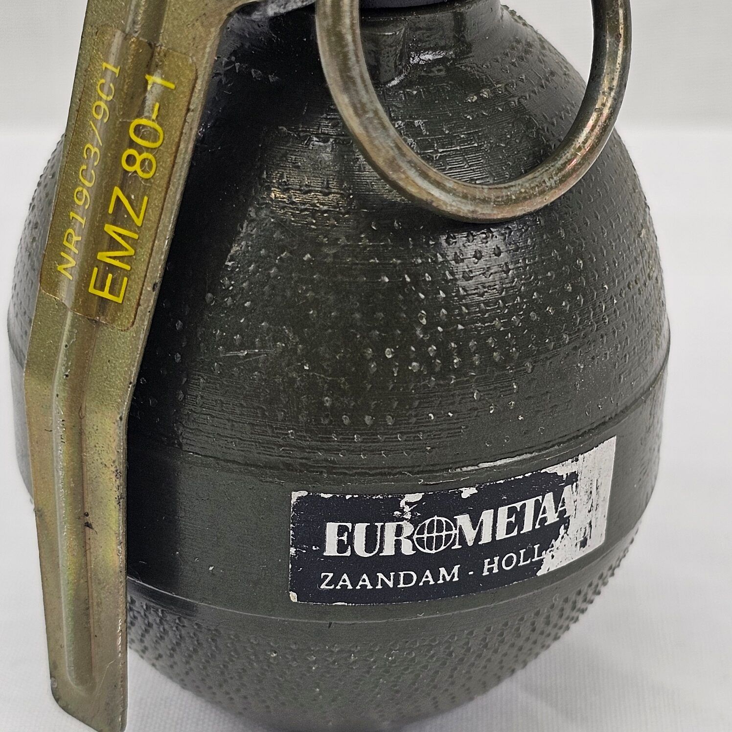 Inert Dutch EMZ-NR-20 C1 Grenade Model 1974 - Image 2
