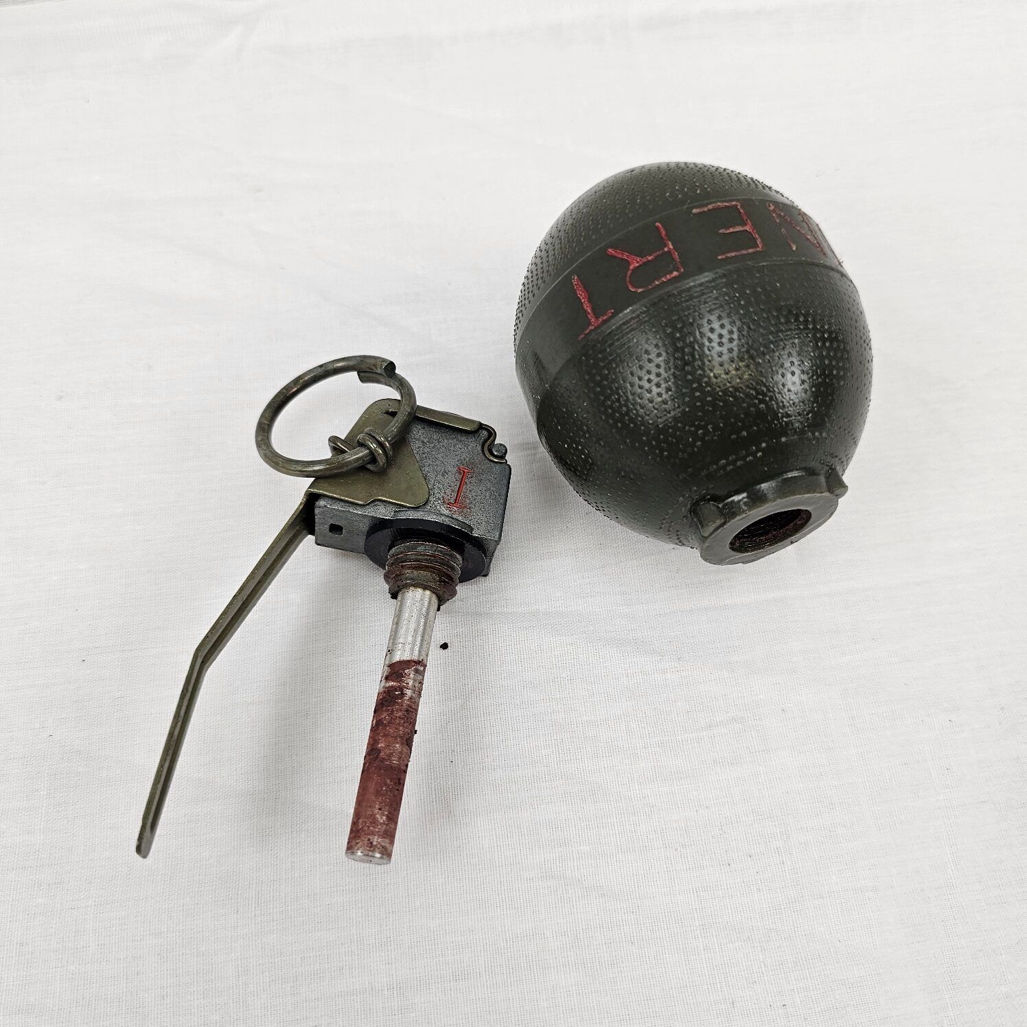 Inert Dutch EMZ-NR-20 C1 Grenade Model 1974 - Image 9