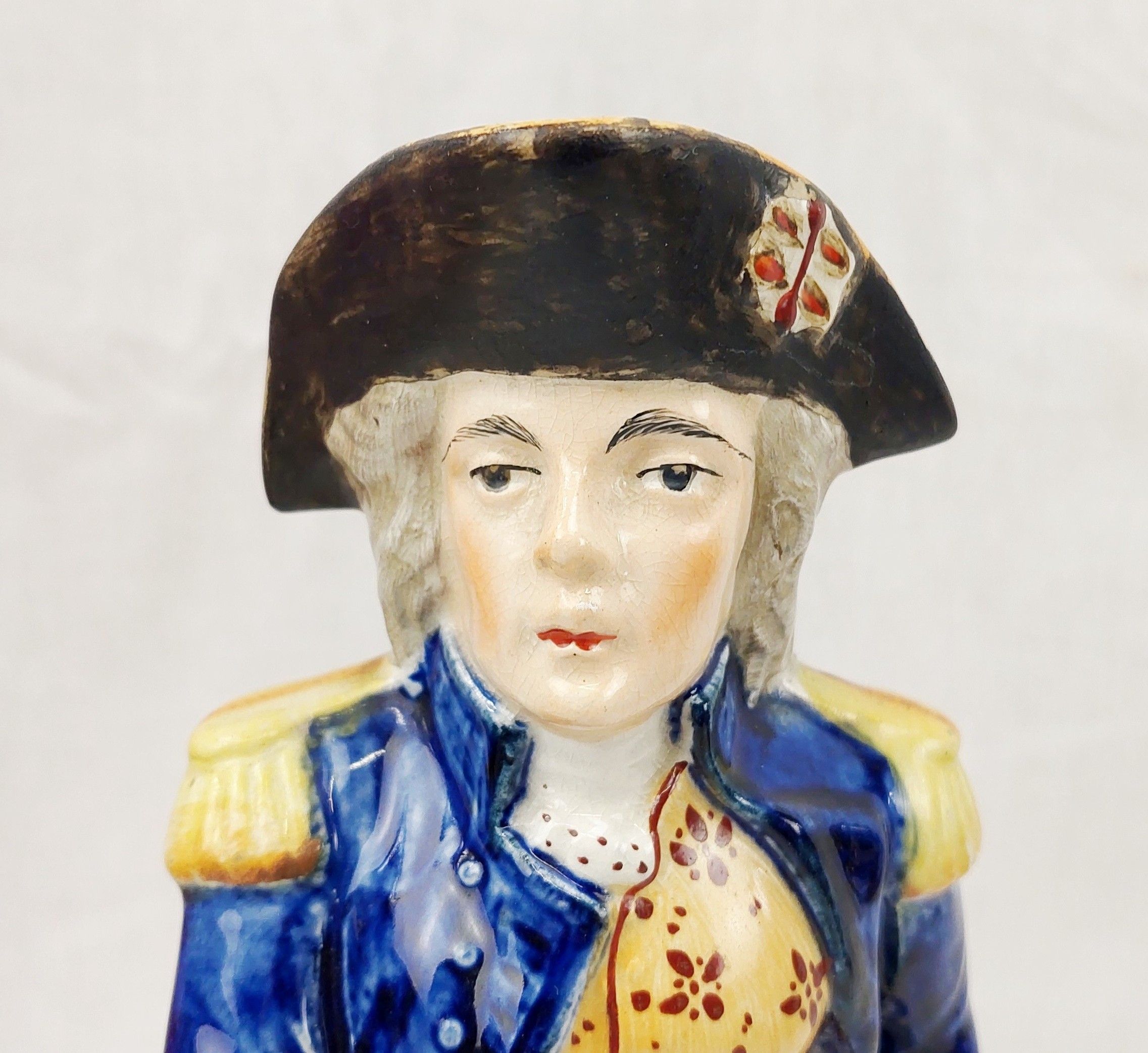 Mid 19th Century Staffordshire Jug Of Admiral Lord Nelson - Image 4