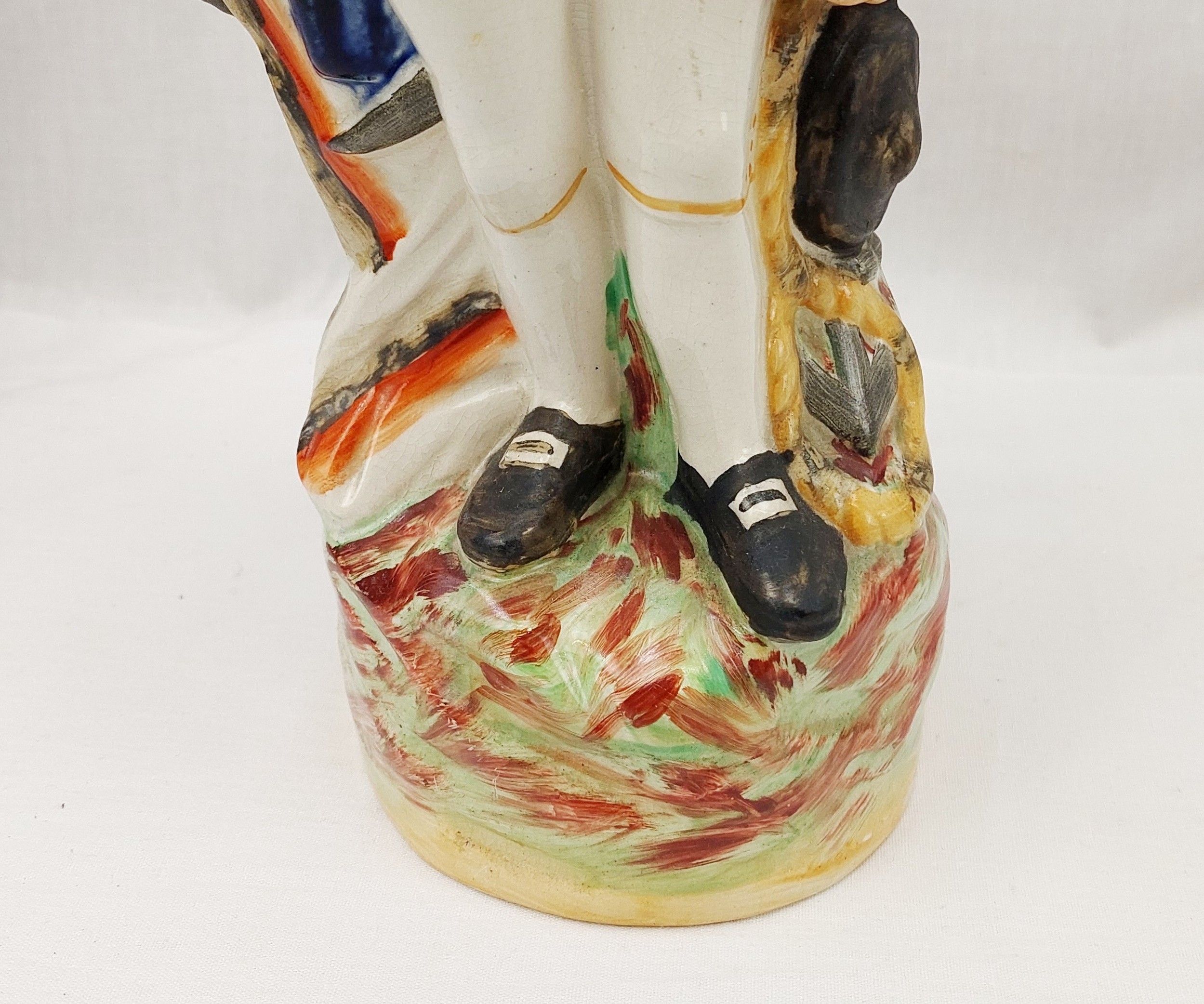 Mid 19th Century Staffordshire Jug Of Admiral Lord Nelson - Image 7