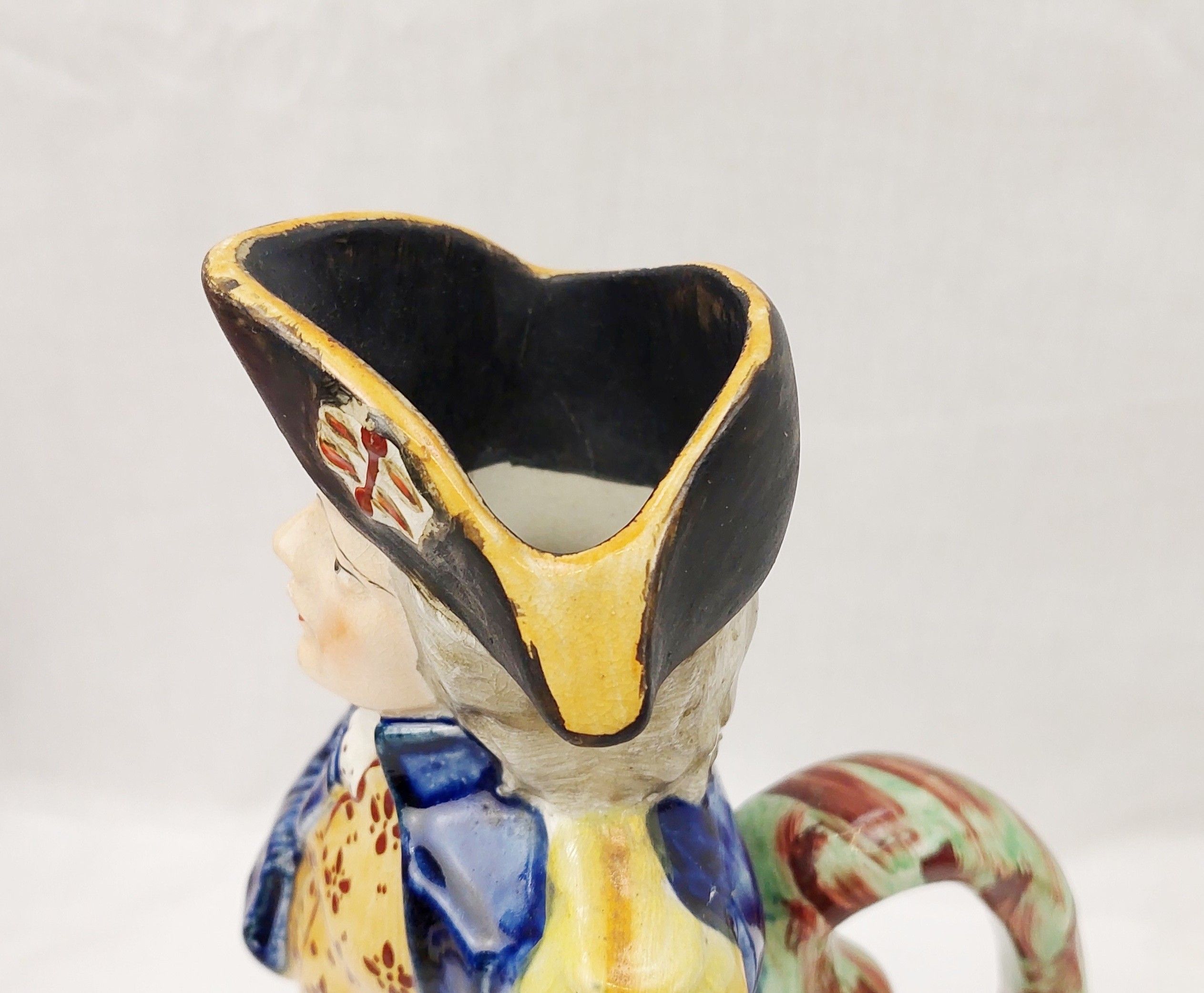 Mid 19th Century Staffordshire Jug Of Admiral Lord Nelson - Image 6