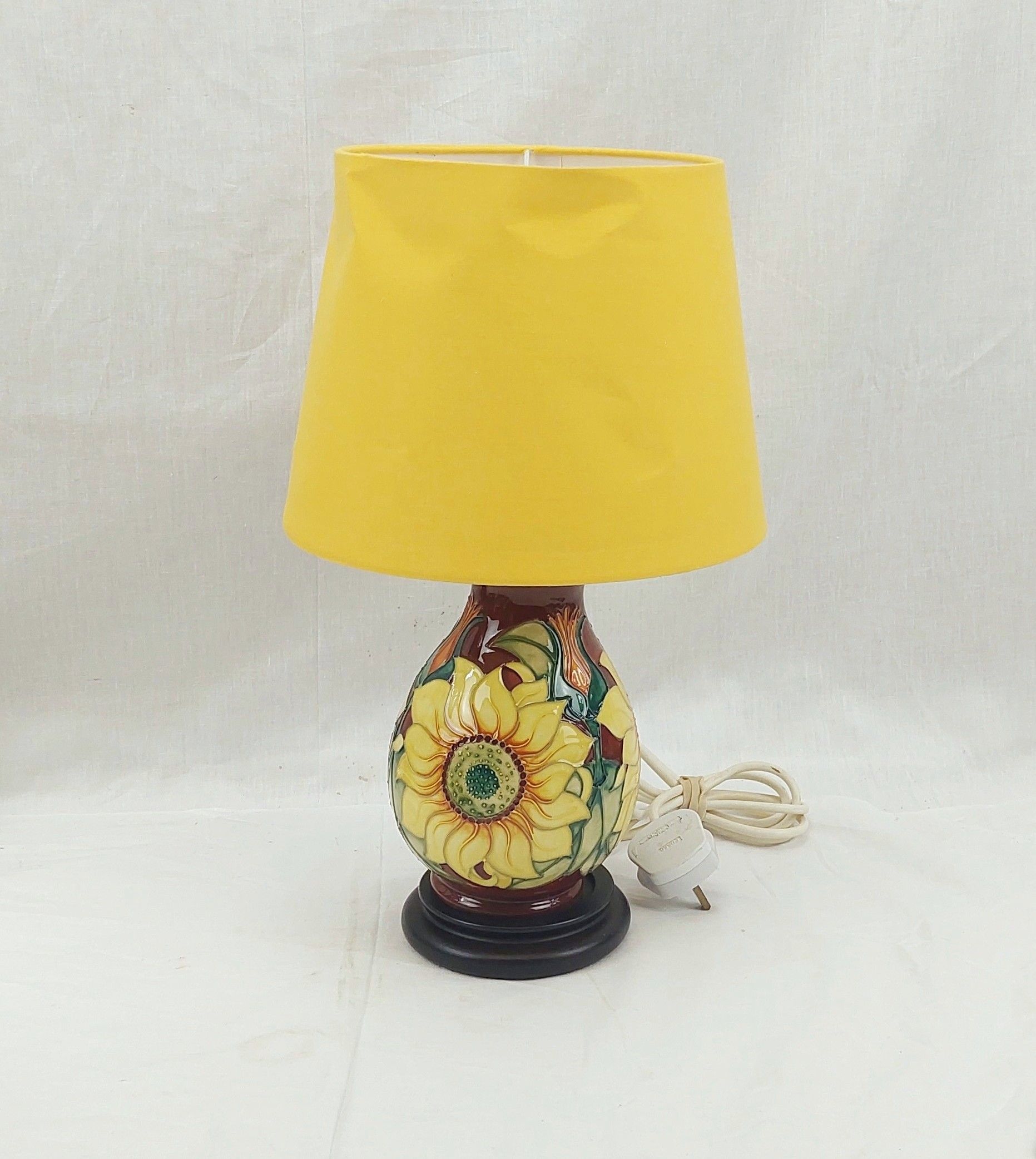 Moorcroft Inca Sunflower Table Lamp