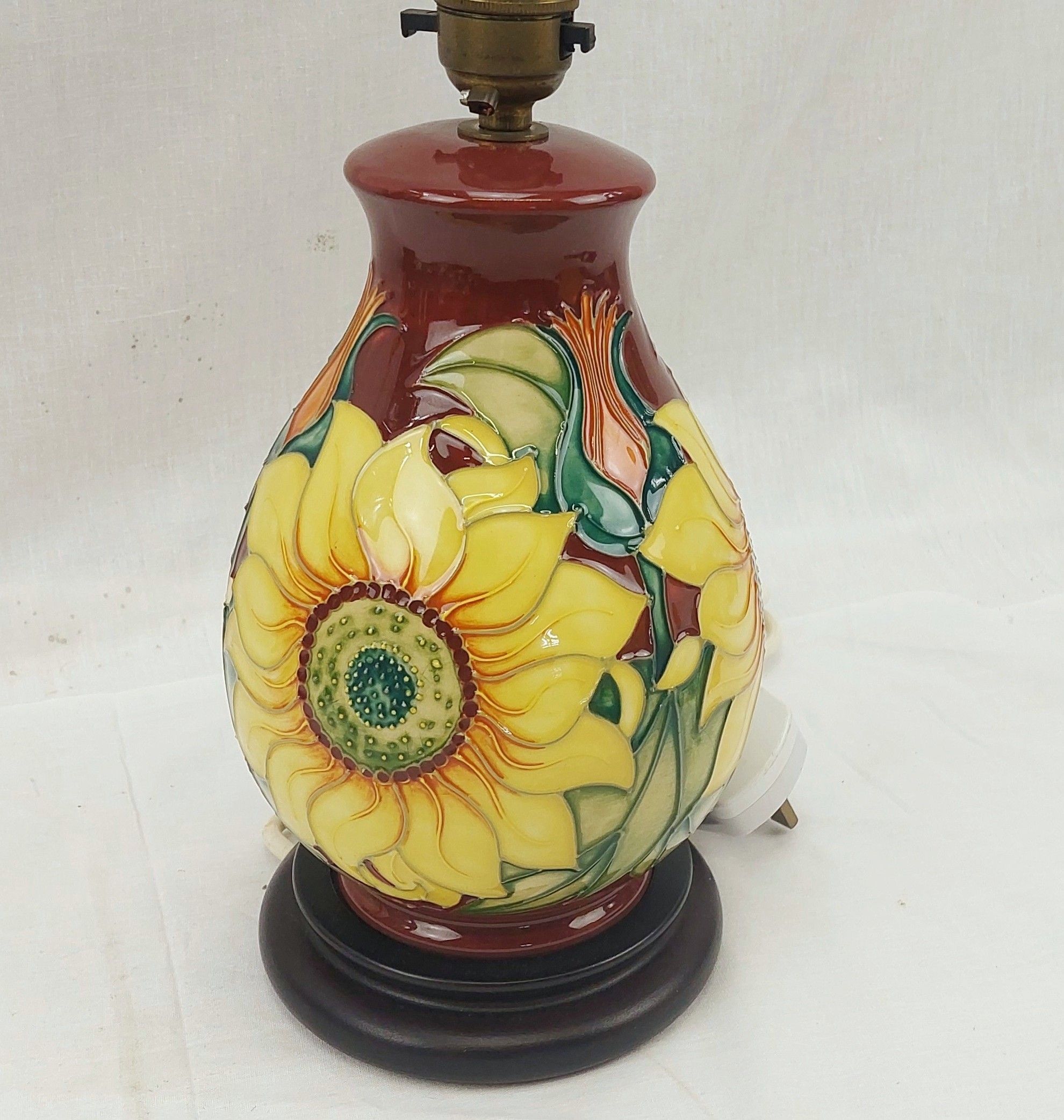 Moorcroft Inca Sunflower Table Lamp - Image 3