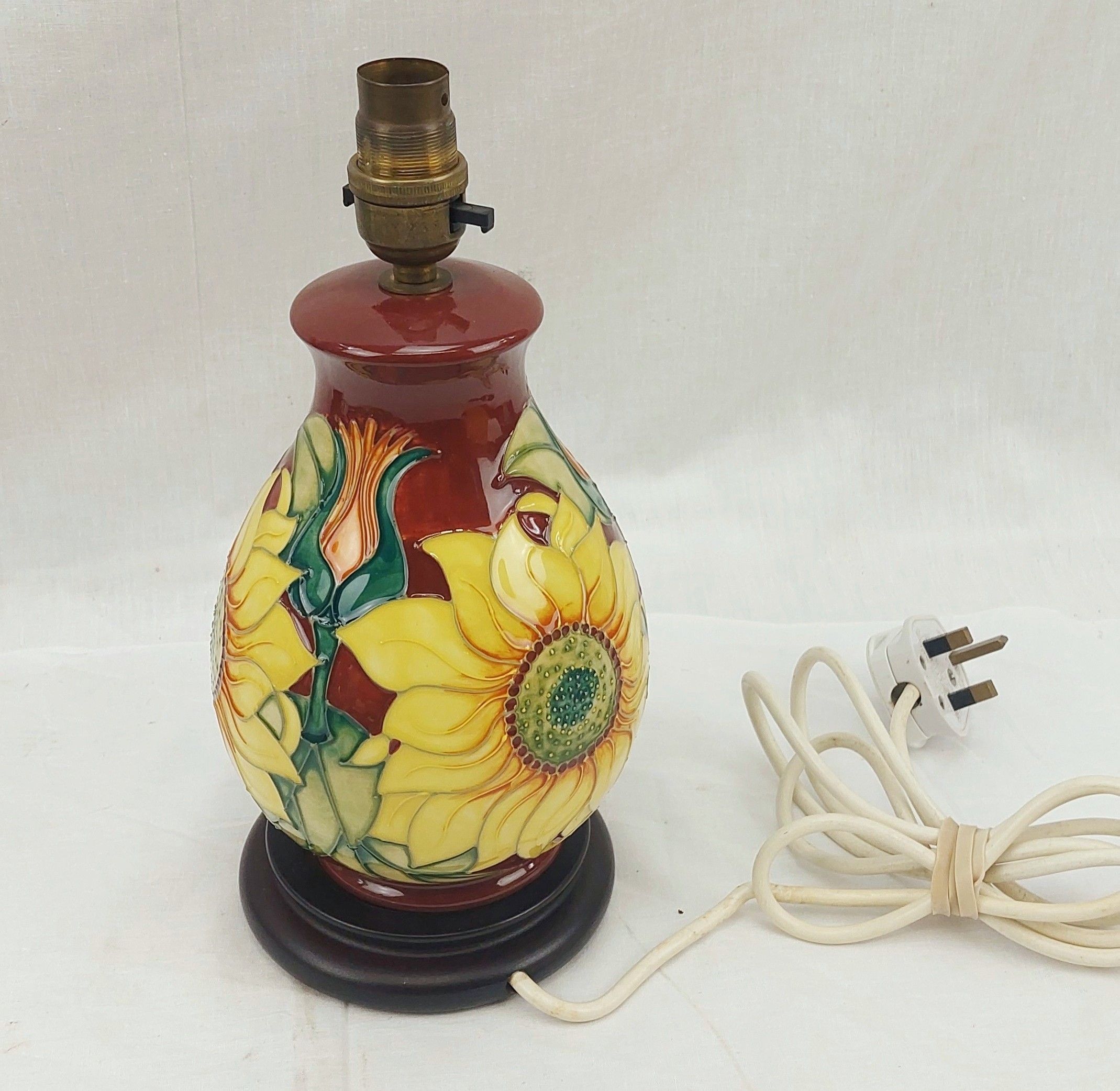 Moorcroft Inca Sunflower Table Lamp - Image 2