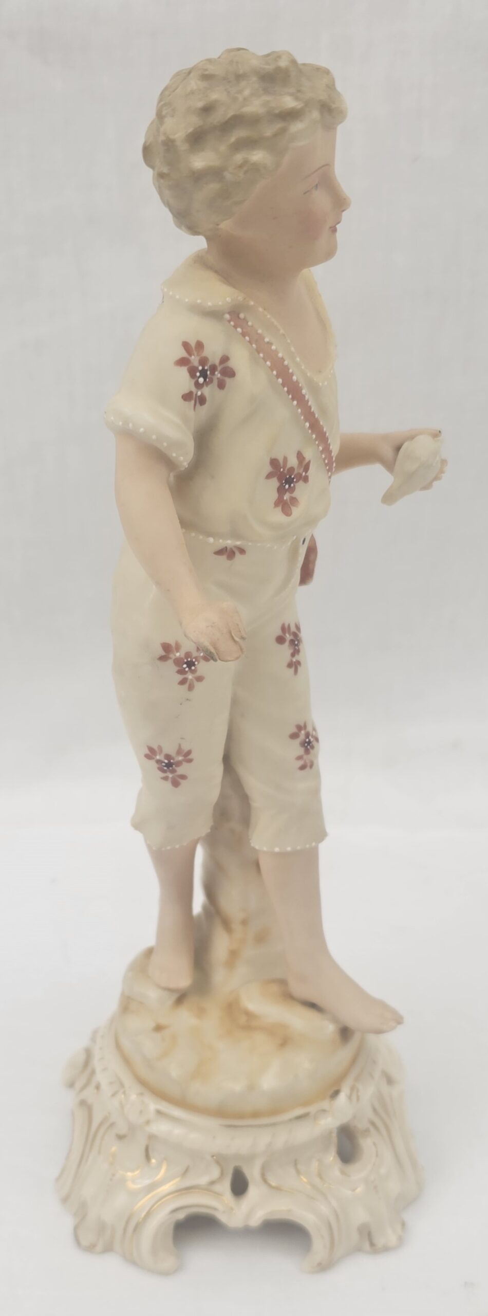 Pair Of Italian Bisque Porcelain Figurines - Image 9