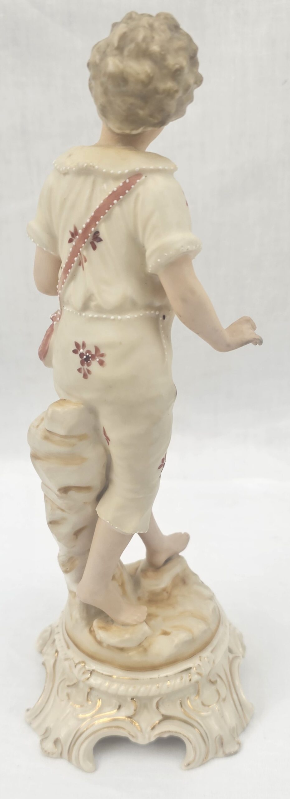Pair Of Italian Bisque Porcelain Figurines - Image 8