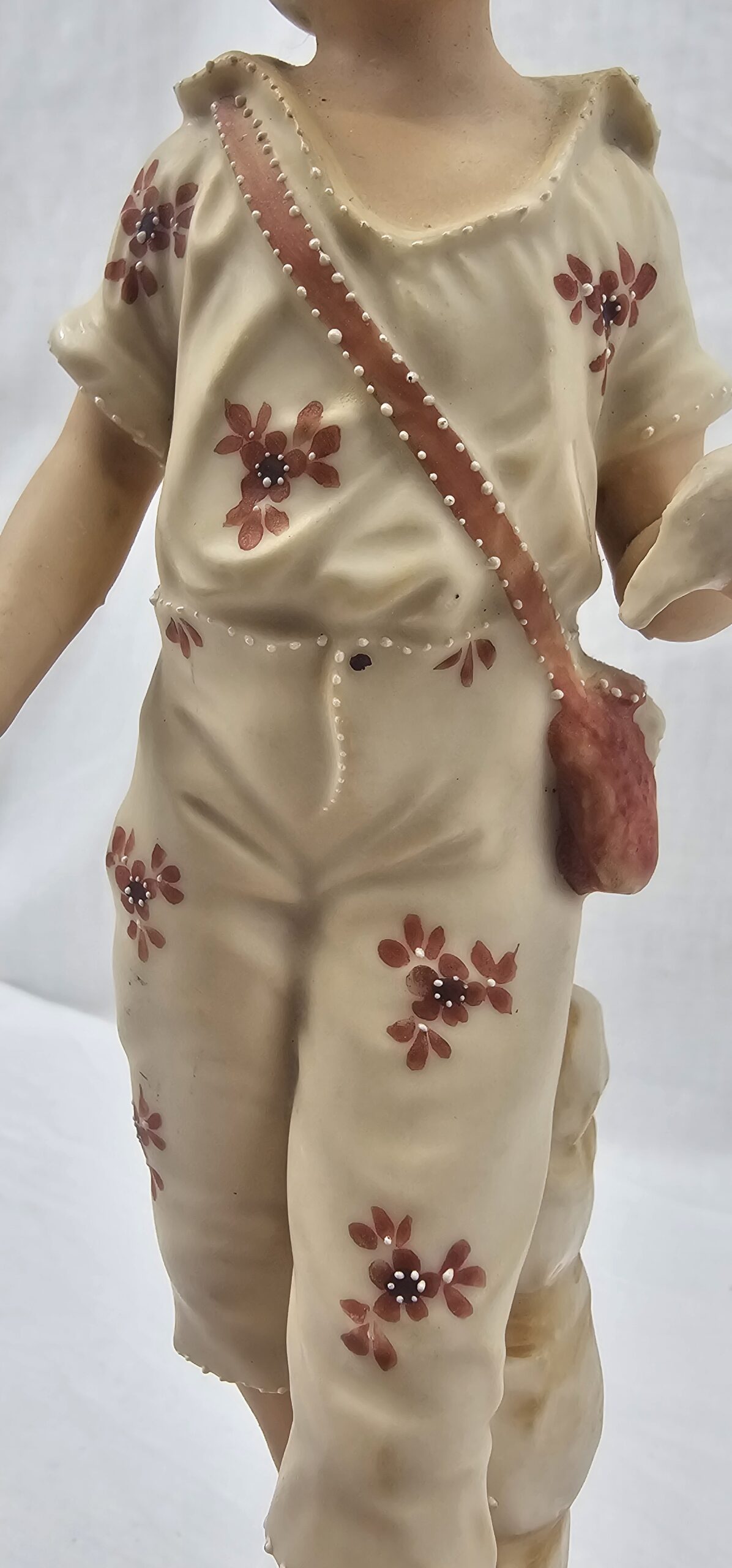 Pair Of Italian Bisque Porcelain Figurines - Image 7