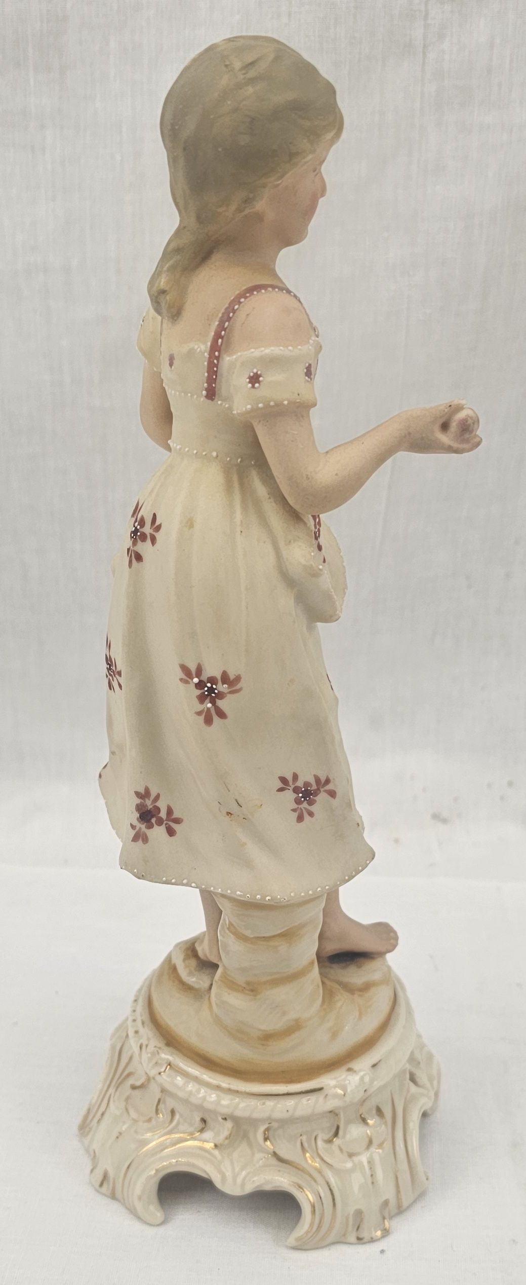 Pair Of Italian Bisque Porcelain Figurines - Image 6
