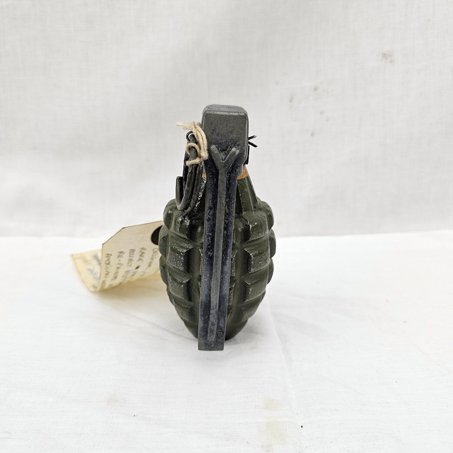 Early WW2 Rare American Mk2 Pineapple Early Training Grenade - Screw Base Casting - Image 2