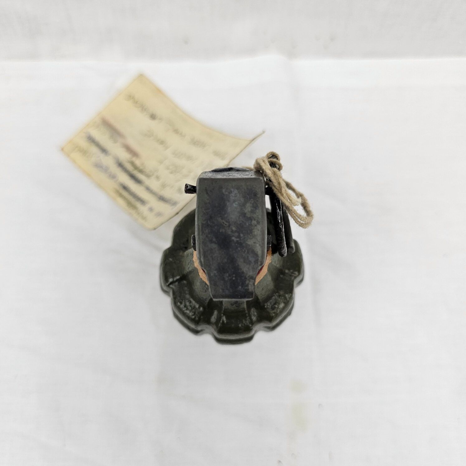 Early WW2 Rare American Mk2 Pineapple Early Training Grenade - Screw Base Casting - Image 5