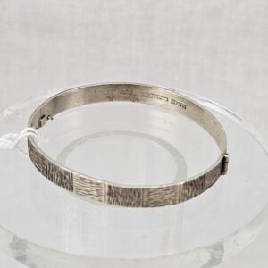 Sterling Silver Birmingham 1971 Bangle