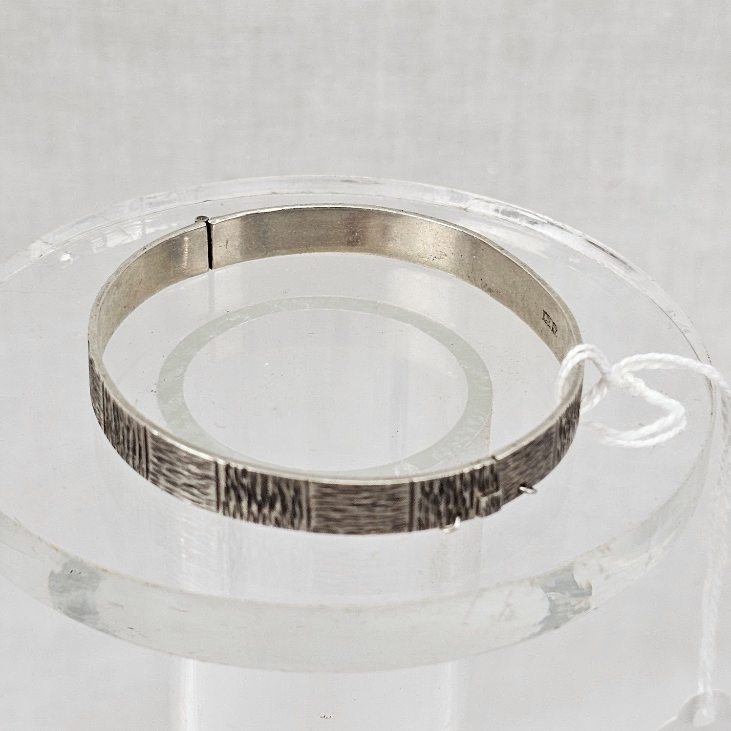 Sterling Silver Birmingham 1971 Bangle - Image 3