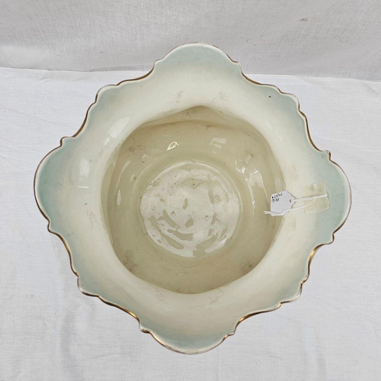 Superb c1890 W. Adams Ceramic Art Nouveau Jardiniere - Image 6