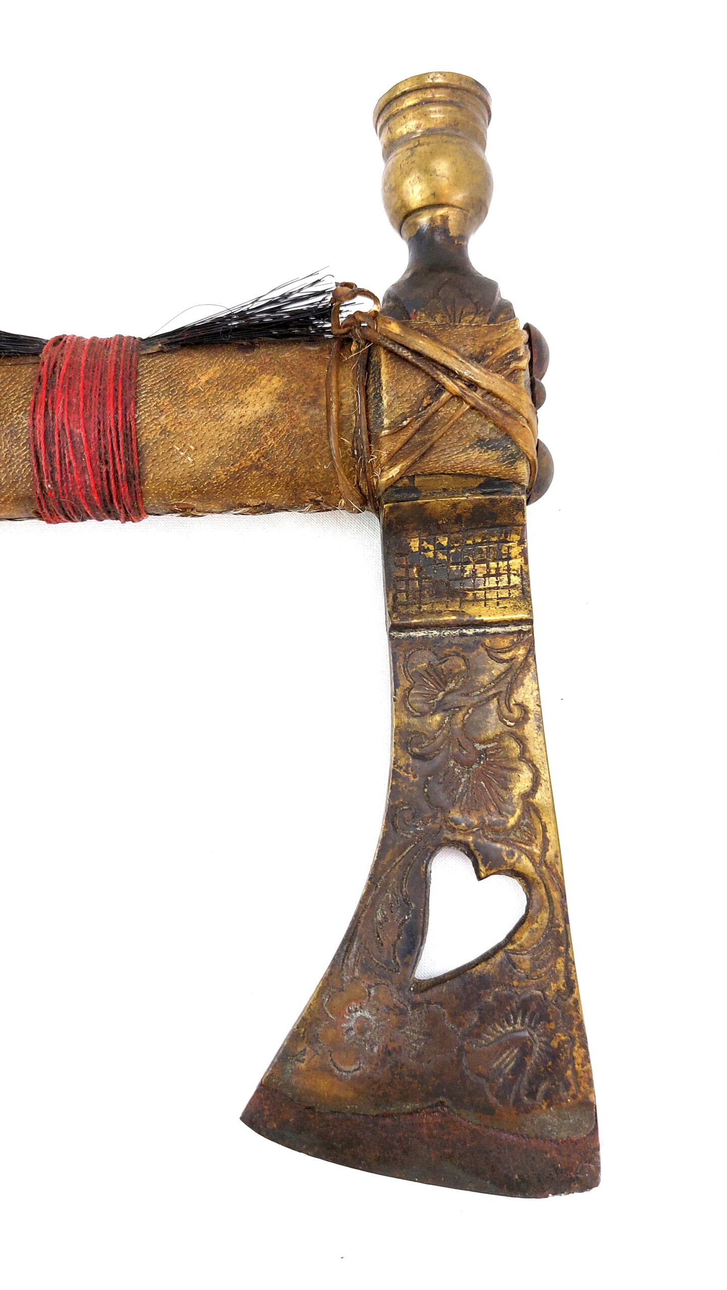 USA, 19th Century, American Indian Tomahawk Peace Pipe - Image 5