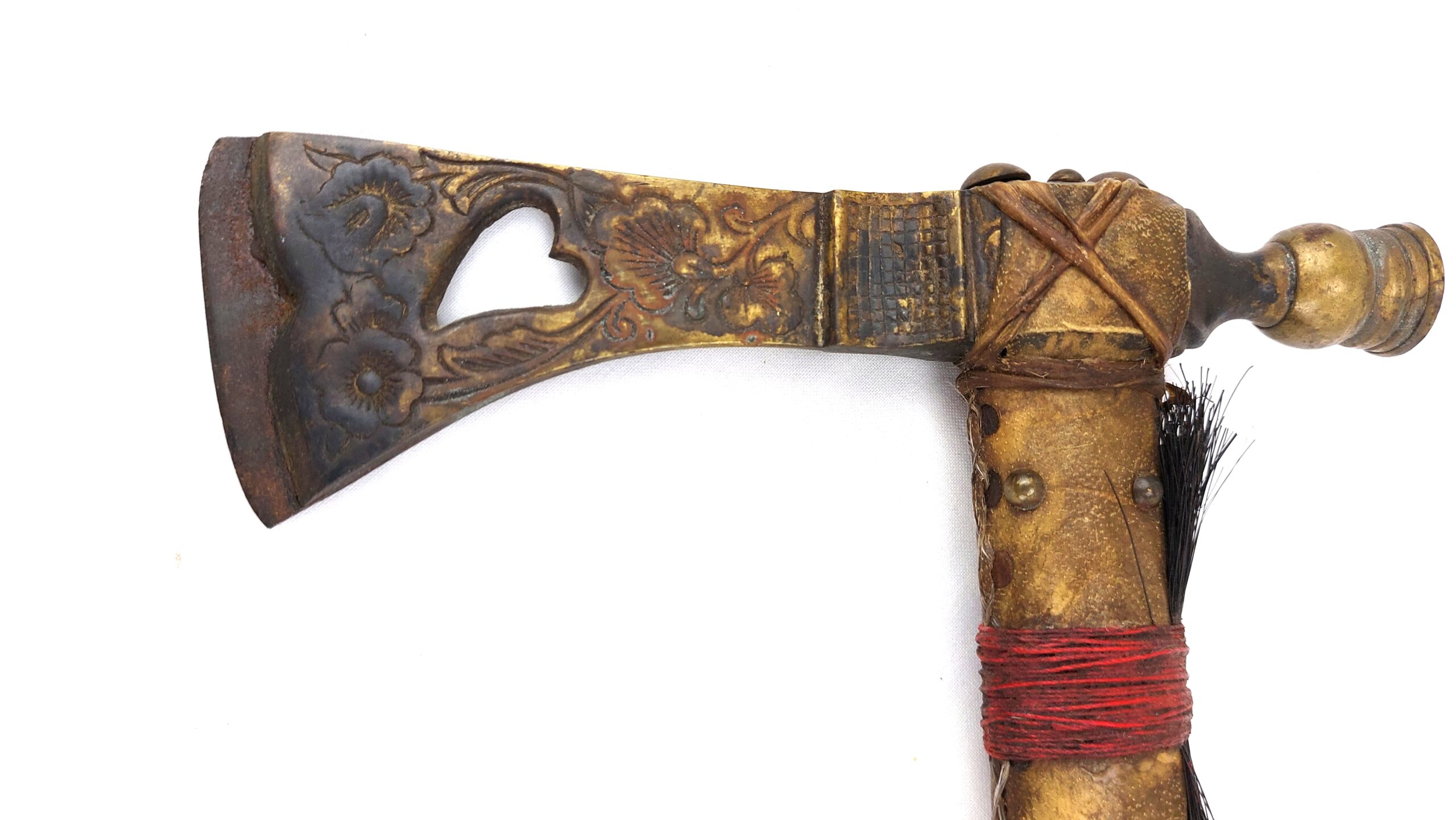 USA, 19th Century, American Indian Tomahawk Peace Pipe - Image 6
