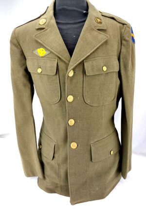 USA, WW2 era, US Army Airforce (AAF) Enlisted Man's Four Pocket Dress Tunic