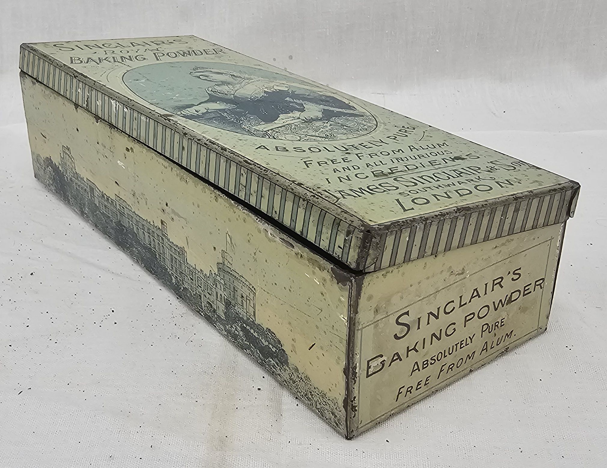 Victorian Sinclair's Royal Baking Powder Tin - Image 3