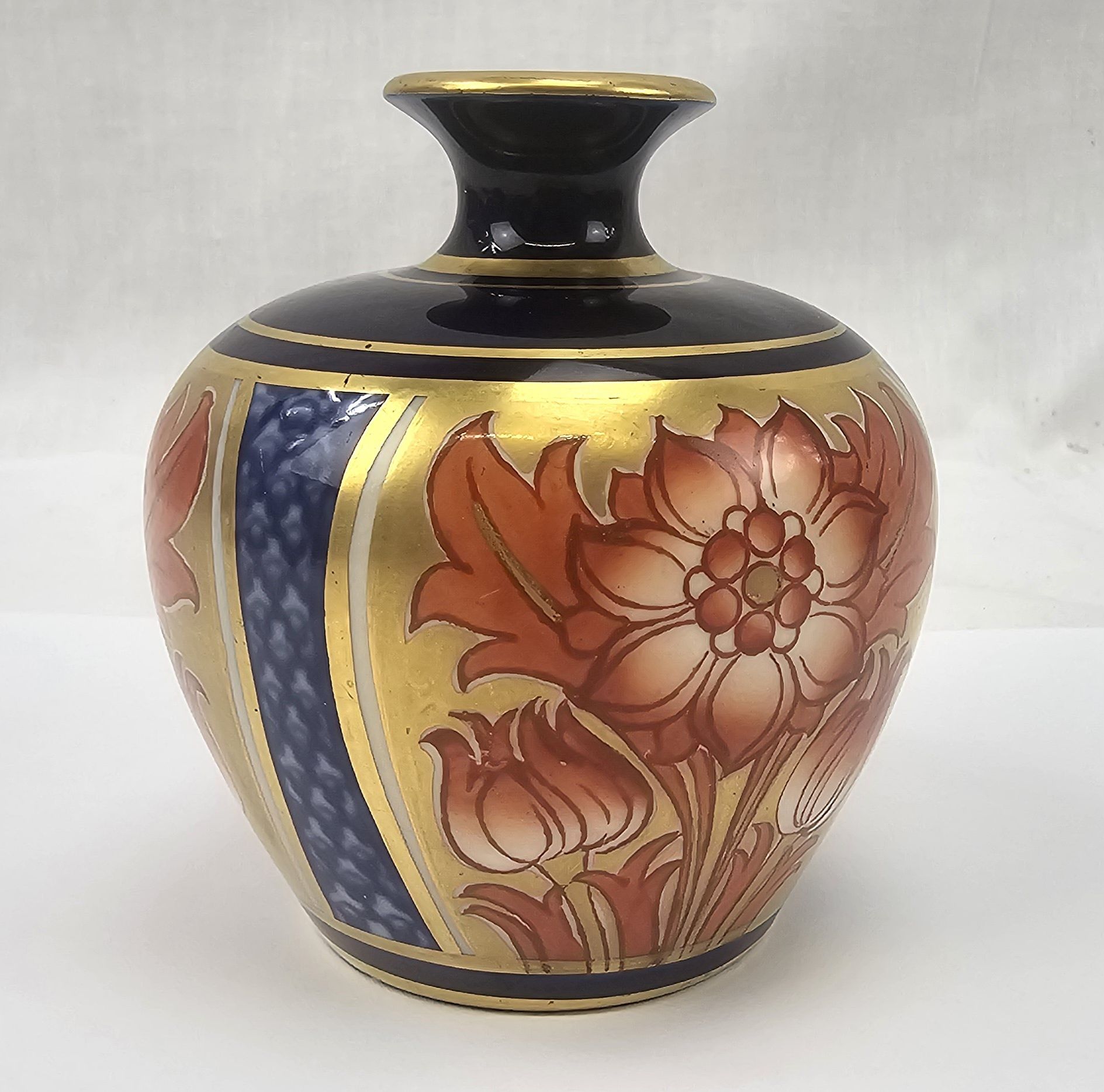 William Moorcroft For James MacIntyre Aurelian Ware Porcelain Spill Vase - Image 2