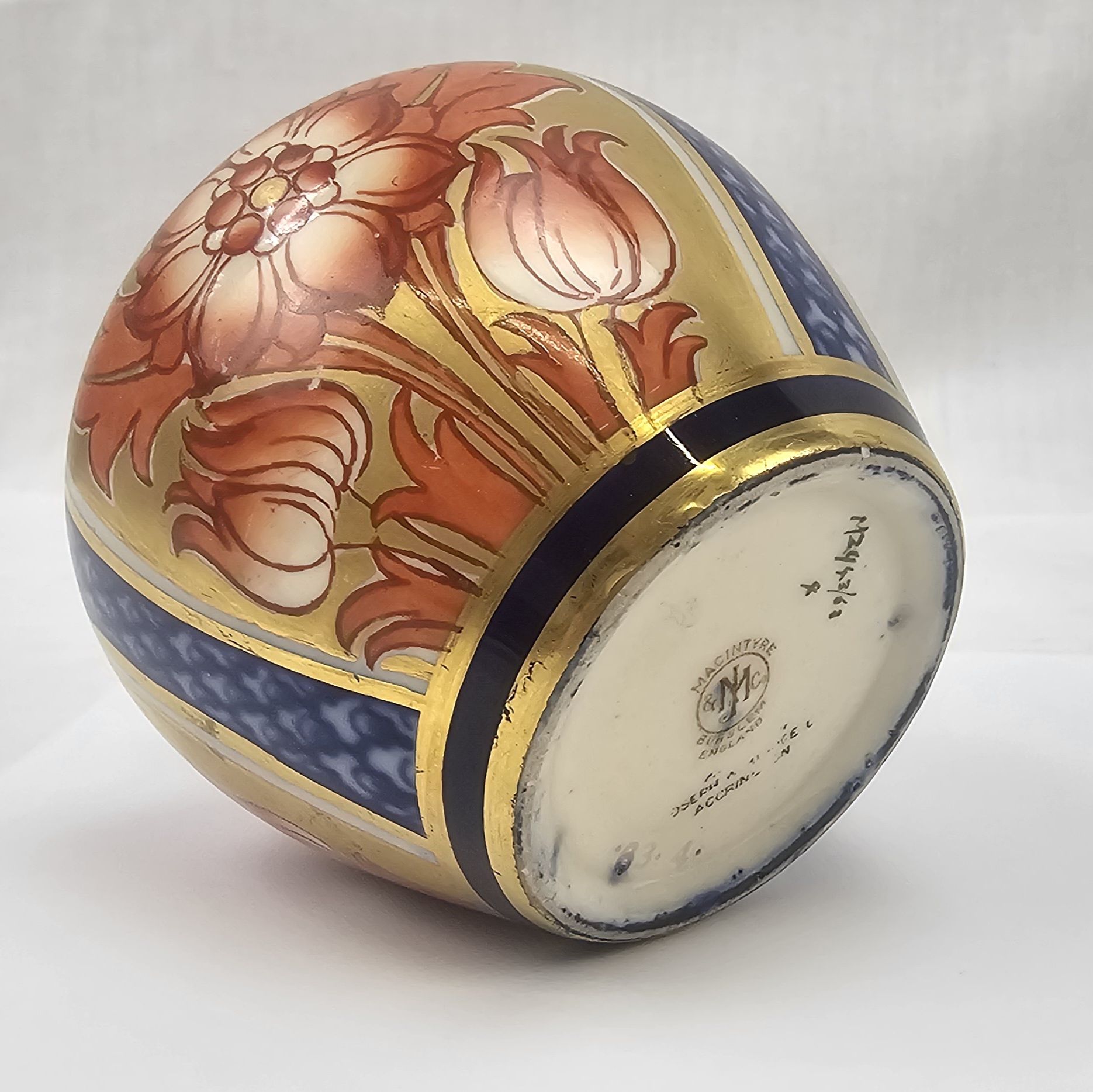 William Moorcroft For James MacIntyre Aurelian Ware Porcelain Spill Vase - Image 3